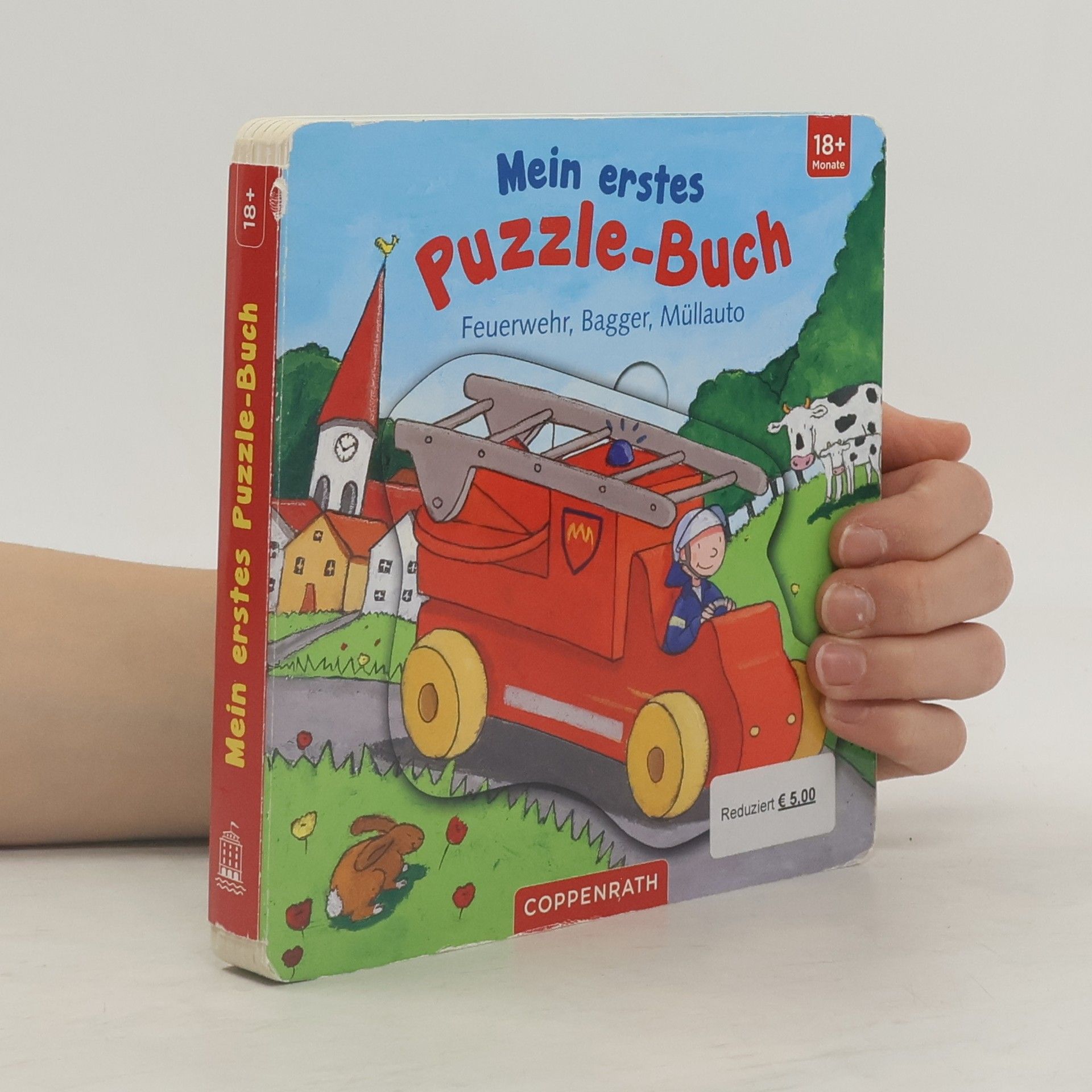 Tina Schulte Mein erstes Puzzle-Buch: Feuerwehr, Bagger, Müllauto