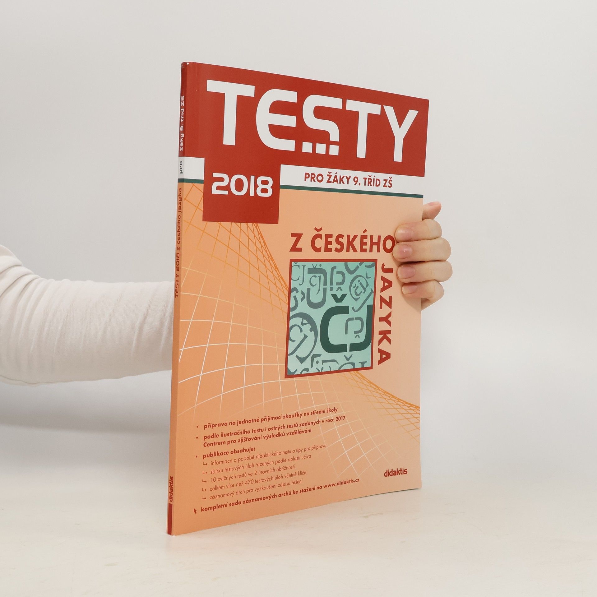 Testy 2018 pro žáky 9. tříd ZŠ z českého jazyka