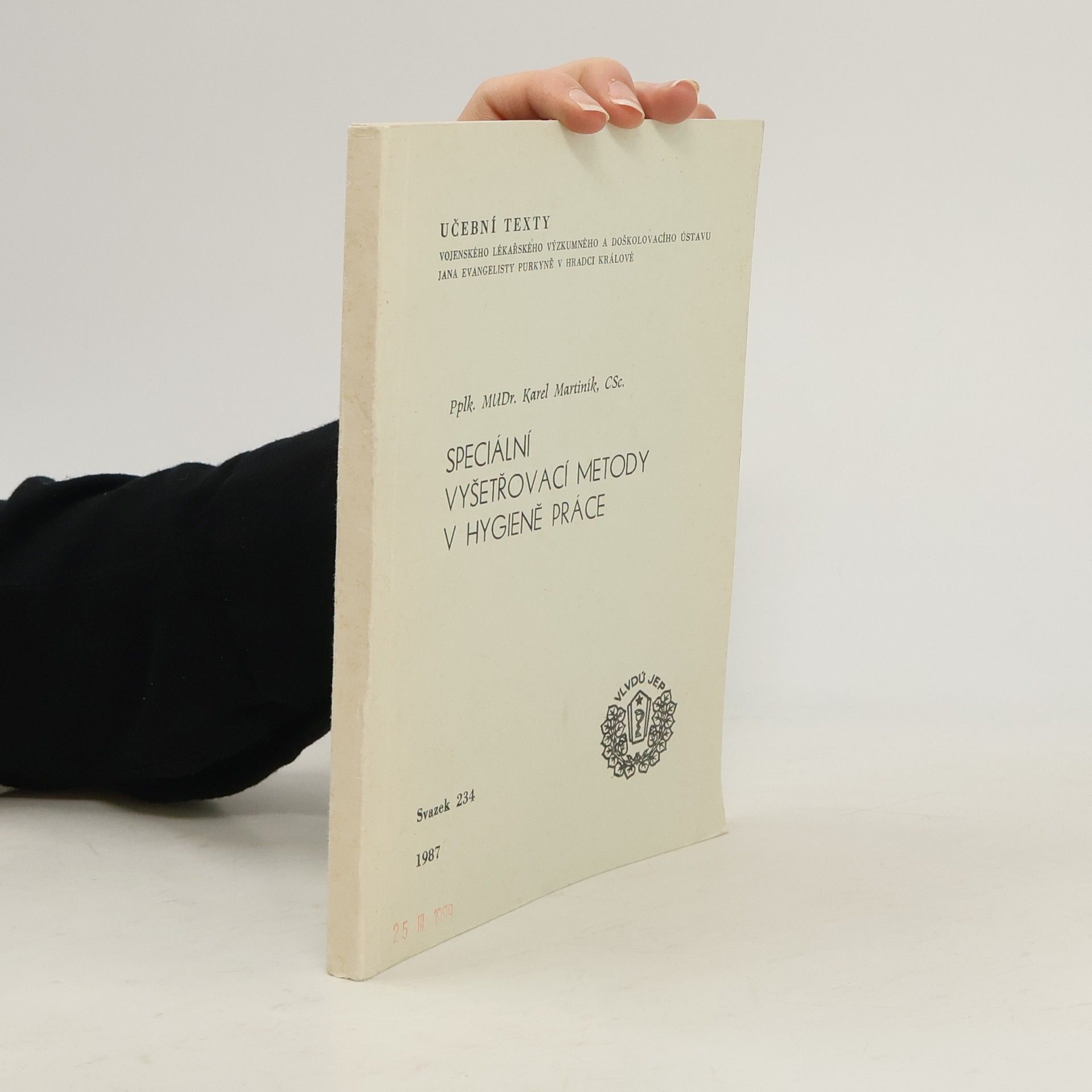 Speciální vyšetřovací metody v hygieně práce