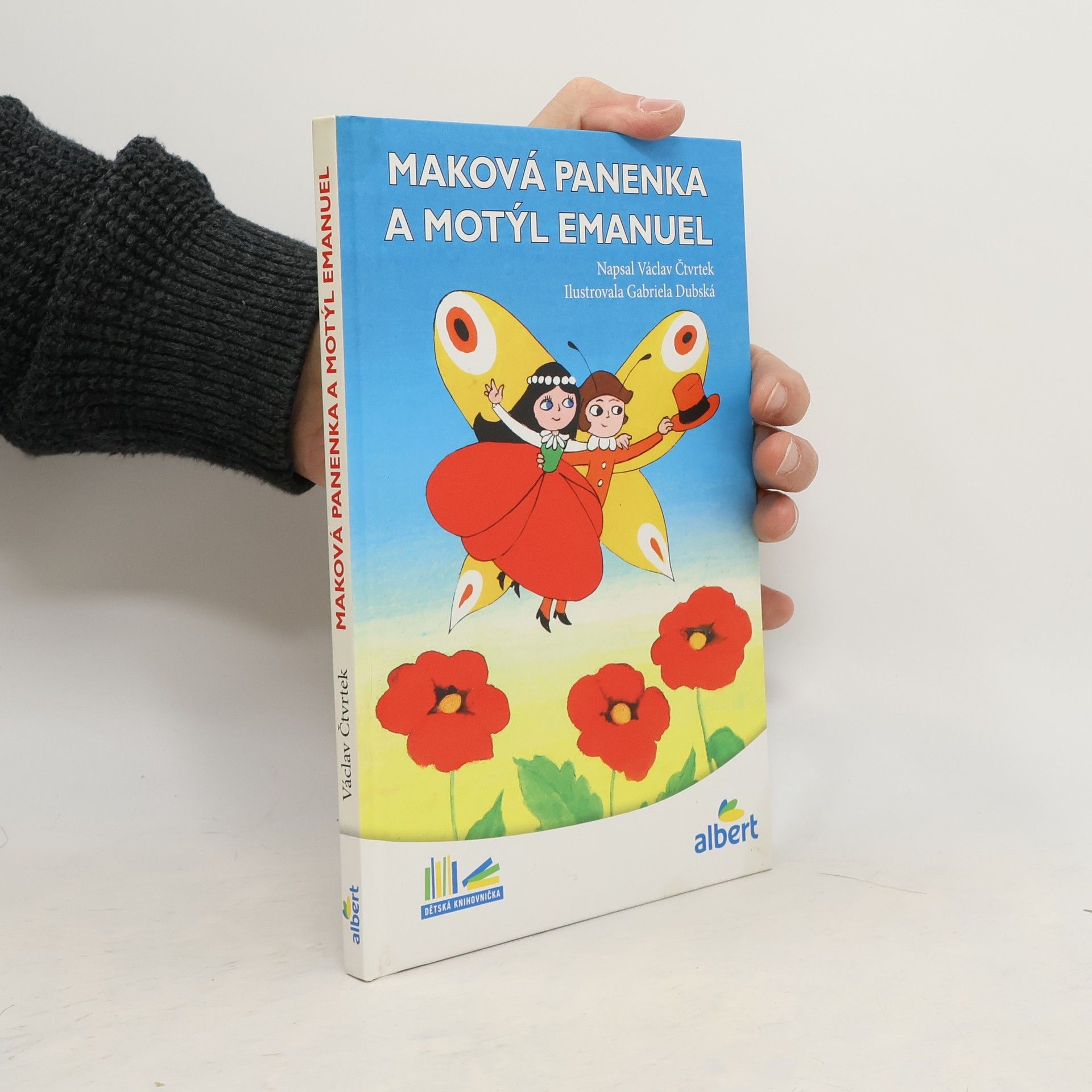 Maková panenka a motýl Emanuel