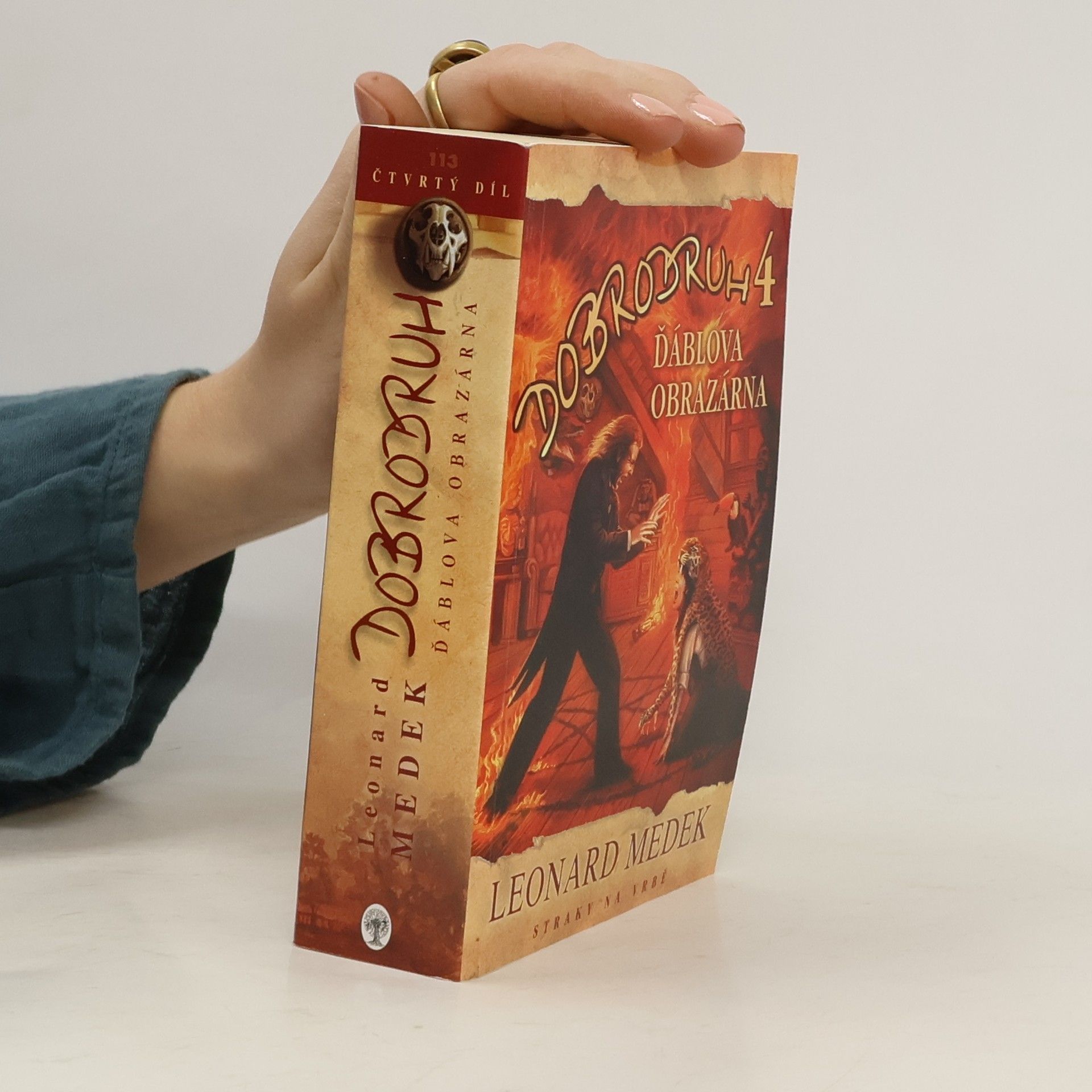 Leonard Medek Dobrodruh. 4, Ďáblova obrazárna