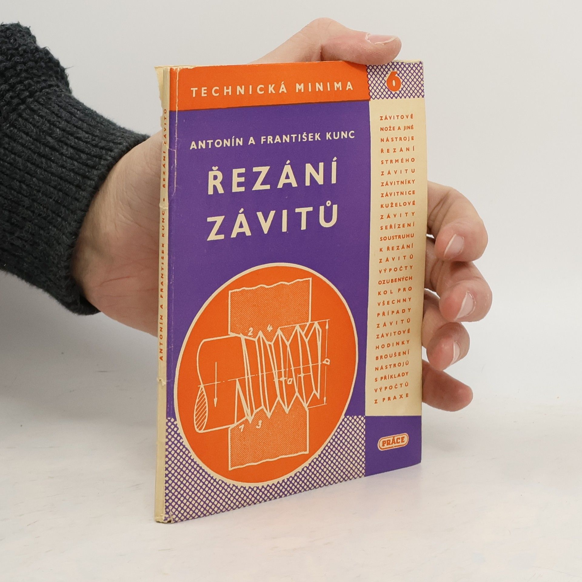 Antonín Kunc Řezání závitu