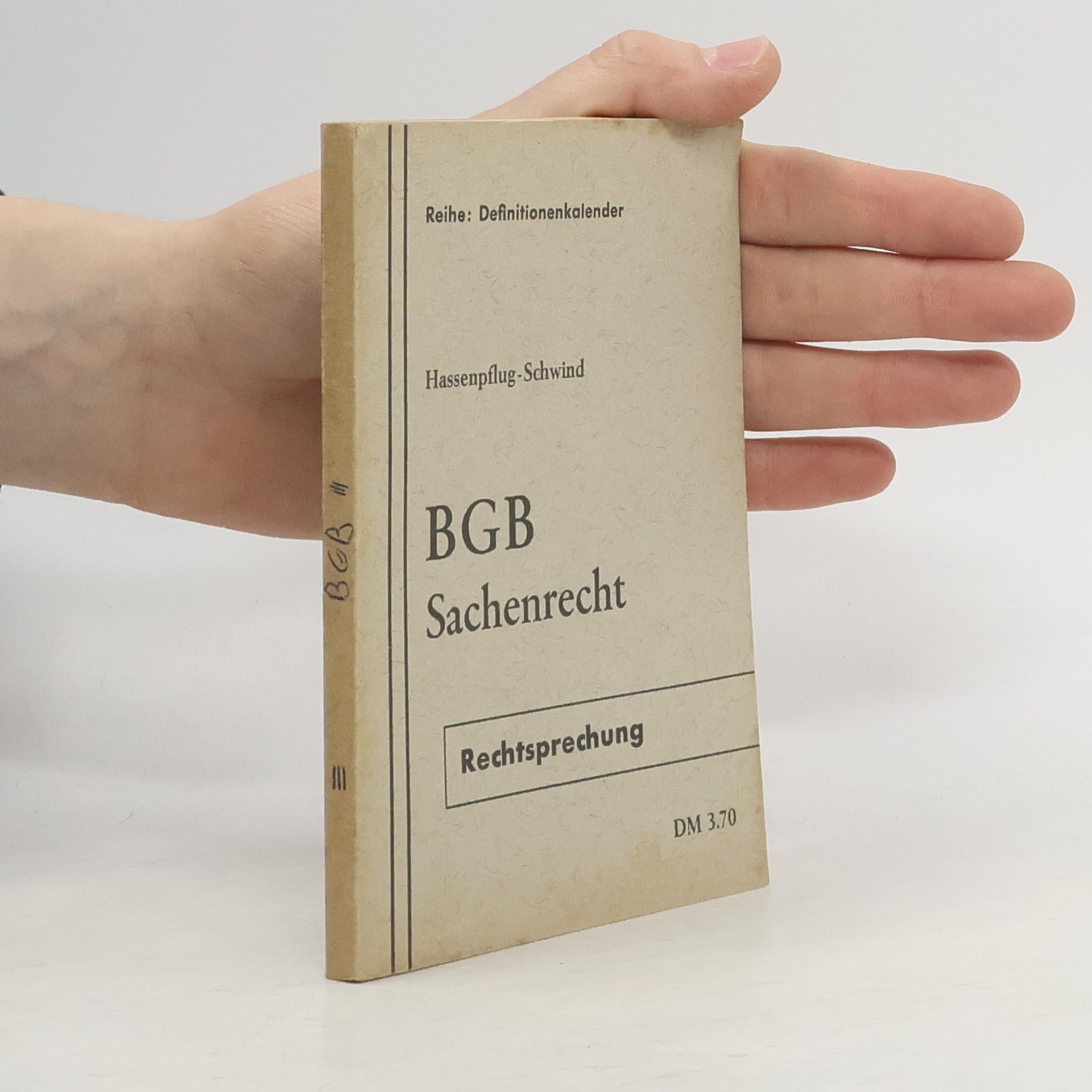 Collectif d'auteurs BGB Sachenrecht