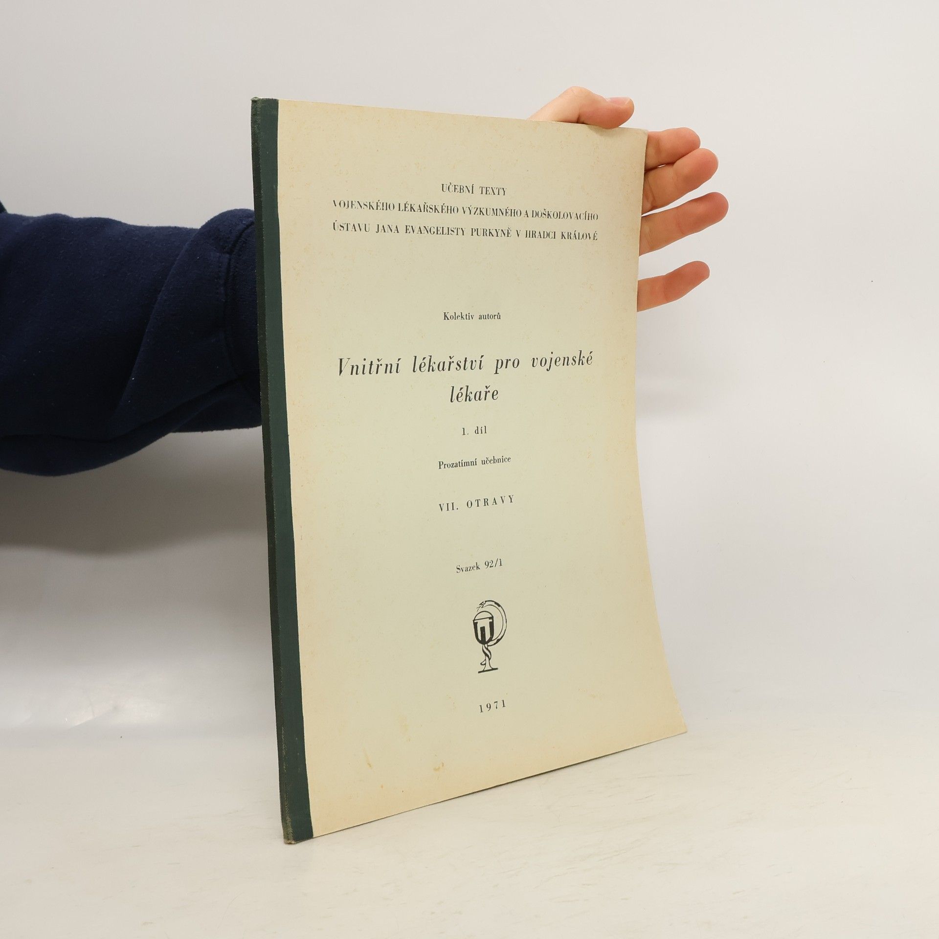 Auteurscollectief Vnitřní lékařství pro vojenské lékaře 1.díl
