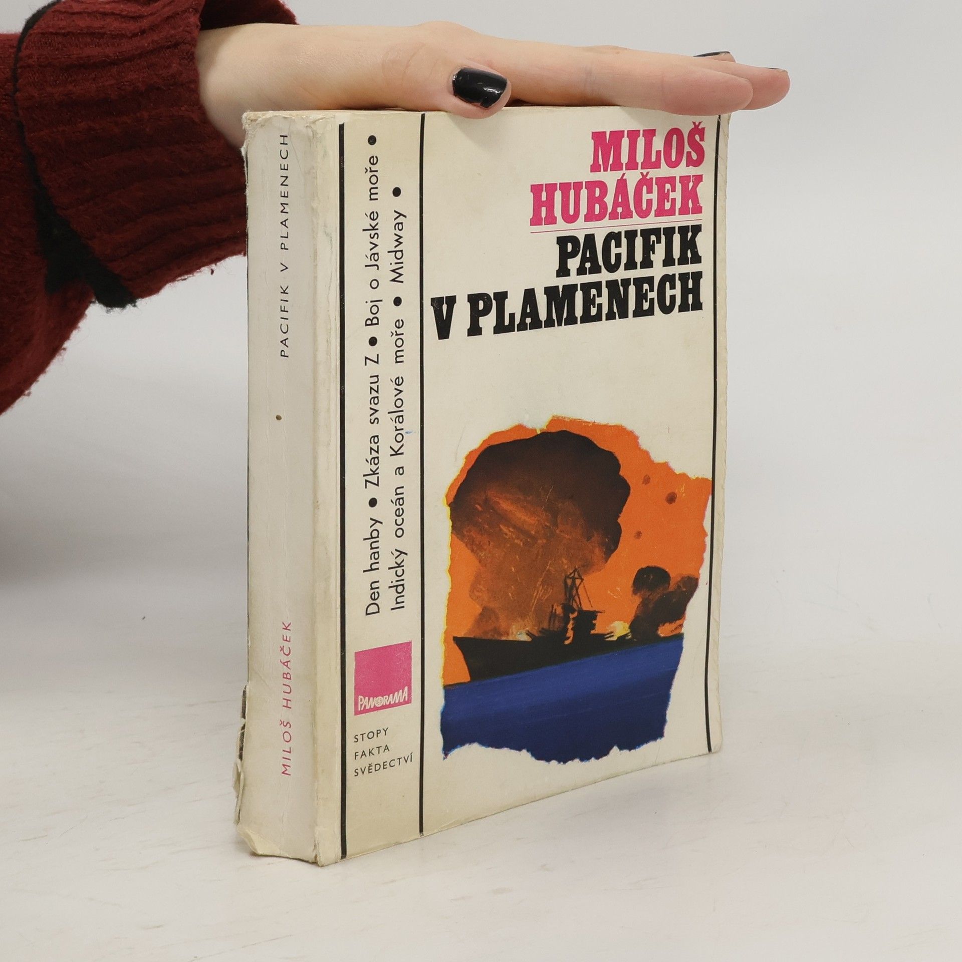 Miloš Hubáček Pacifik v plamenech