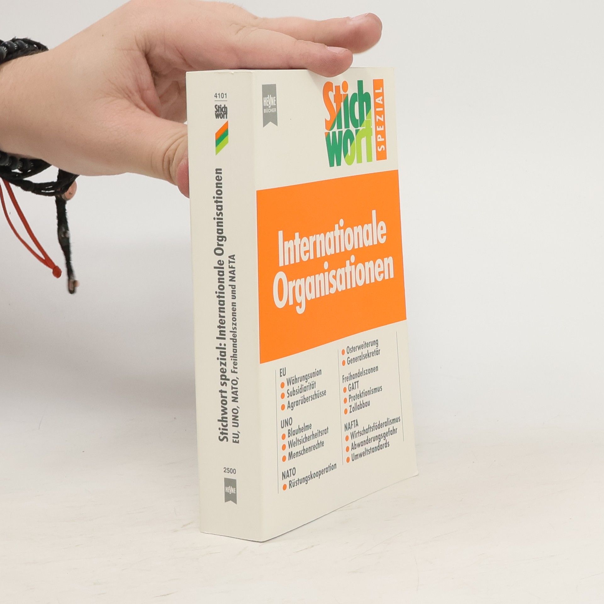 Stichwort spezial internationale Organisationen