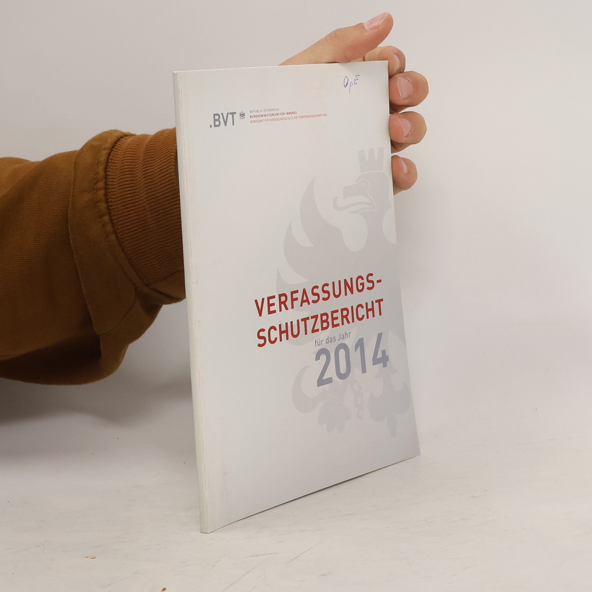 Collectif d'auteurs Verfassungsschutzbericht für das Jahr 2014