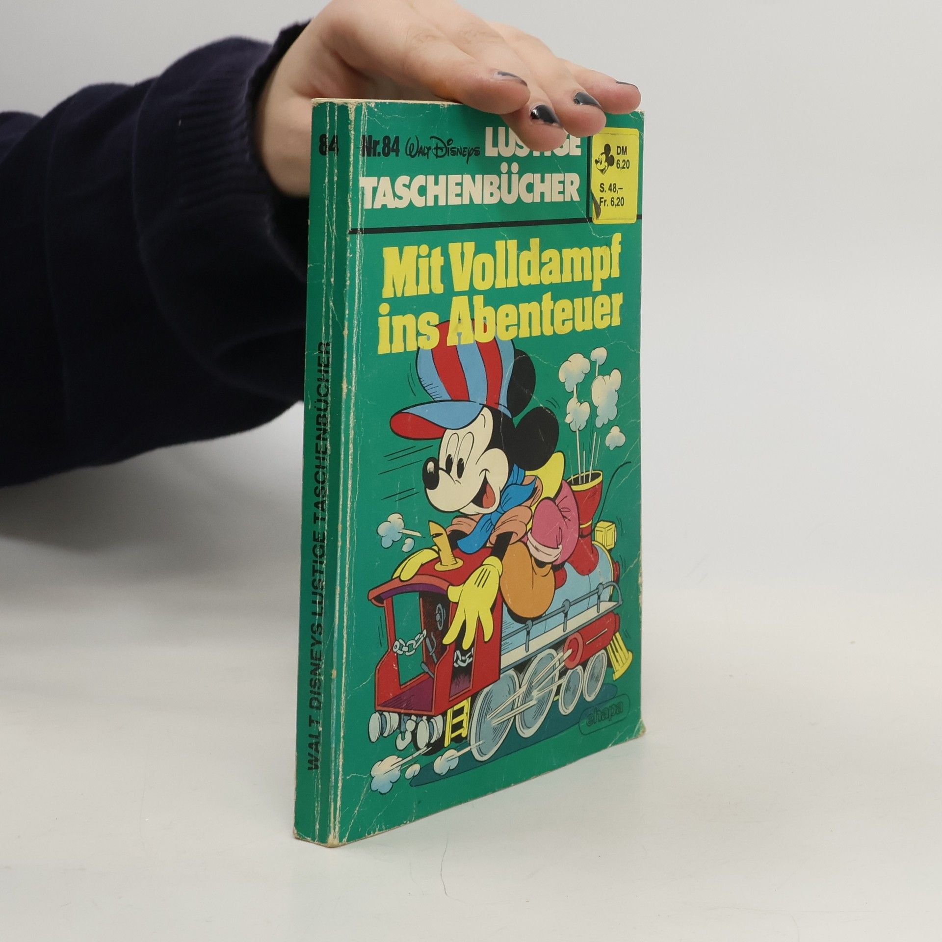 Walt Disney Lustiges Taschenbuch 84. Mit Volldampf ins Abenteuer