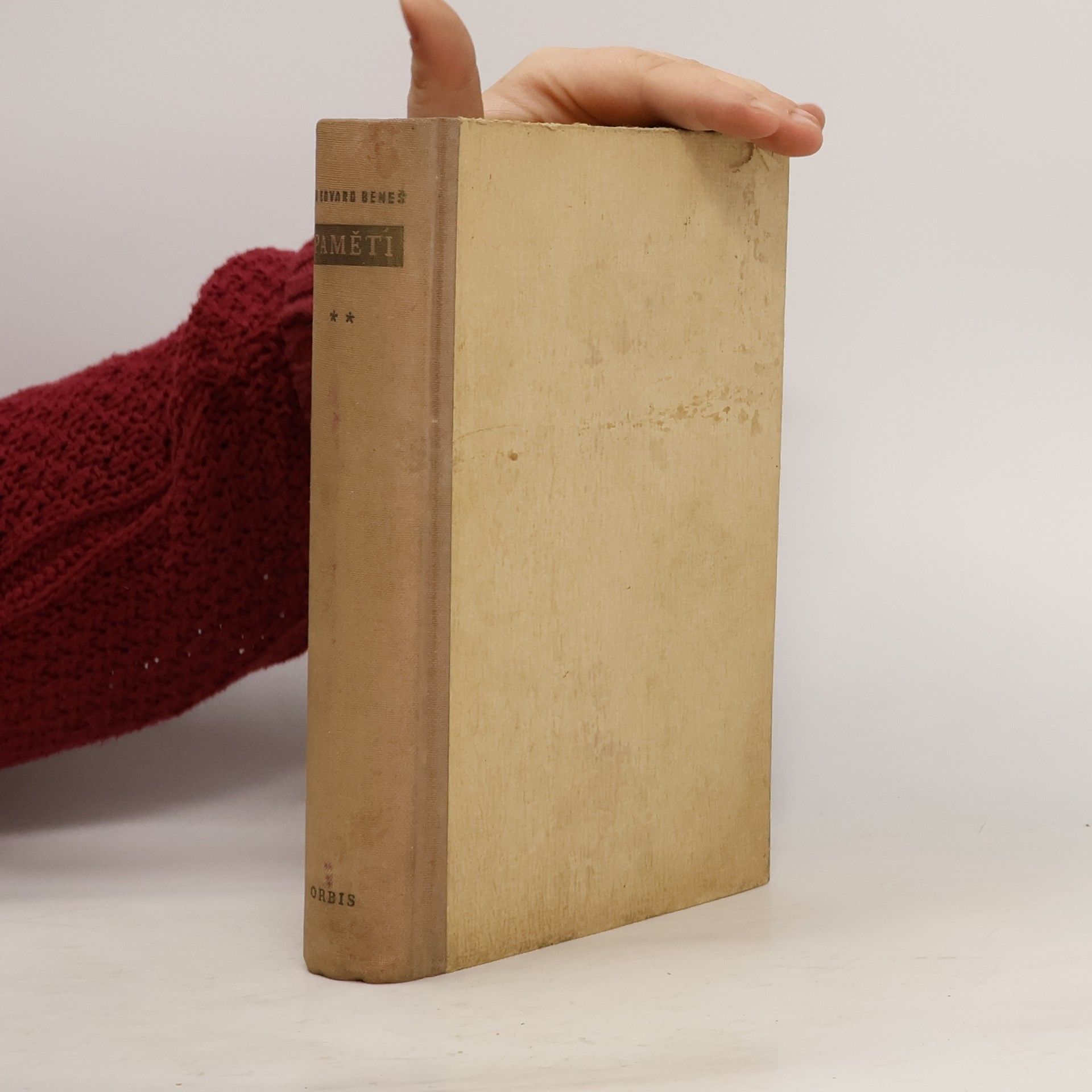 Edvard Beneš Paměti. Část II.