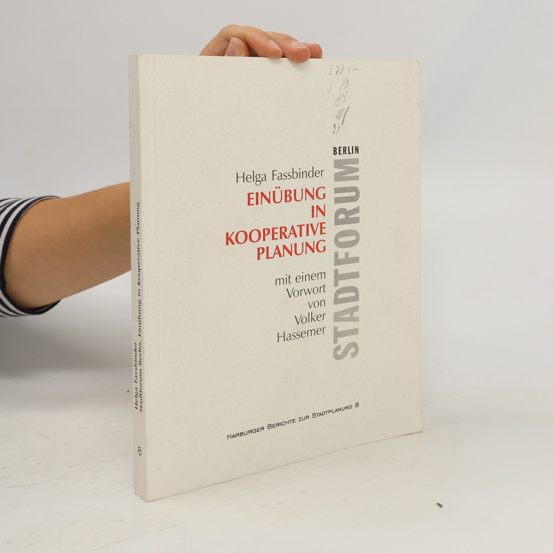 Helga Fassbinder Stadtforum Berlin