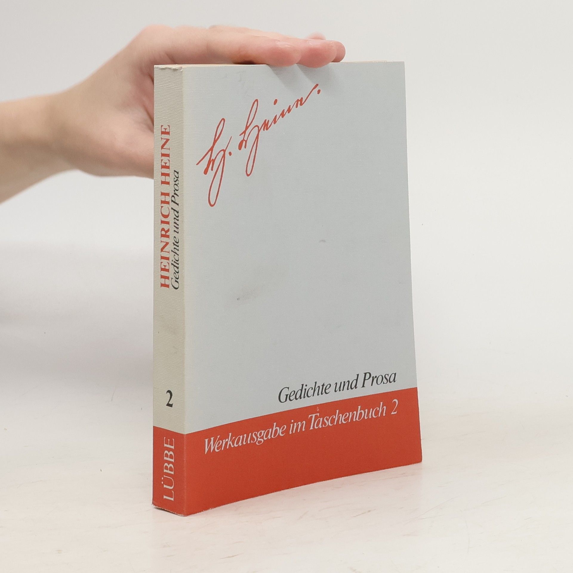 Heinrich Heine Werkausgabe im Taschenbuch 1.- 4. díl