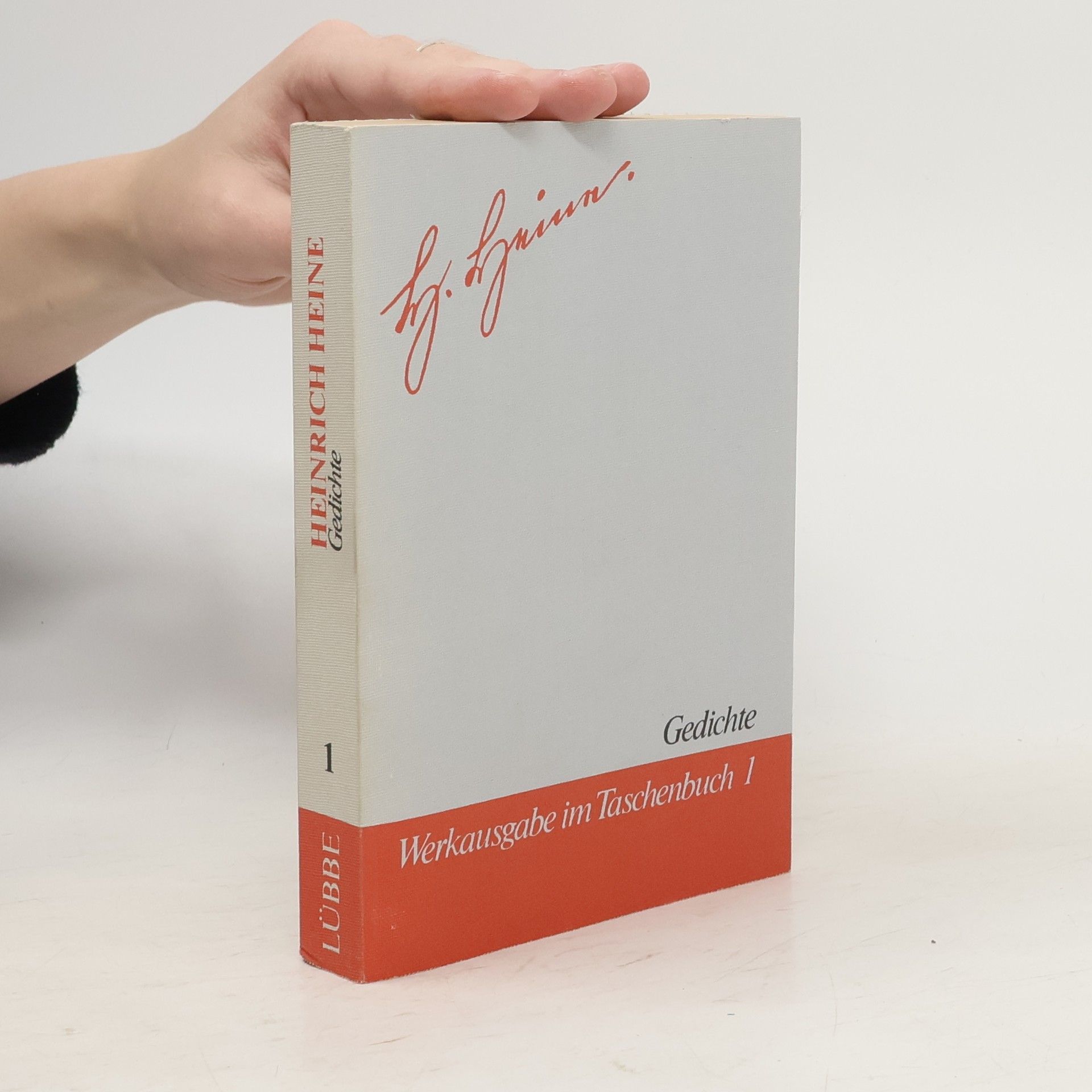 Heinrich Heine Werkausgabe im Taschenbuch 1.- 4. díl