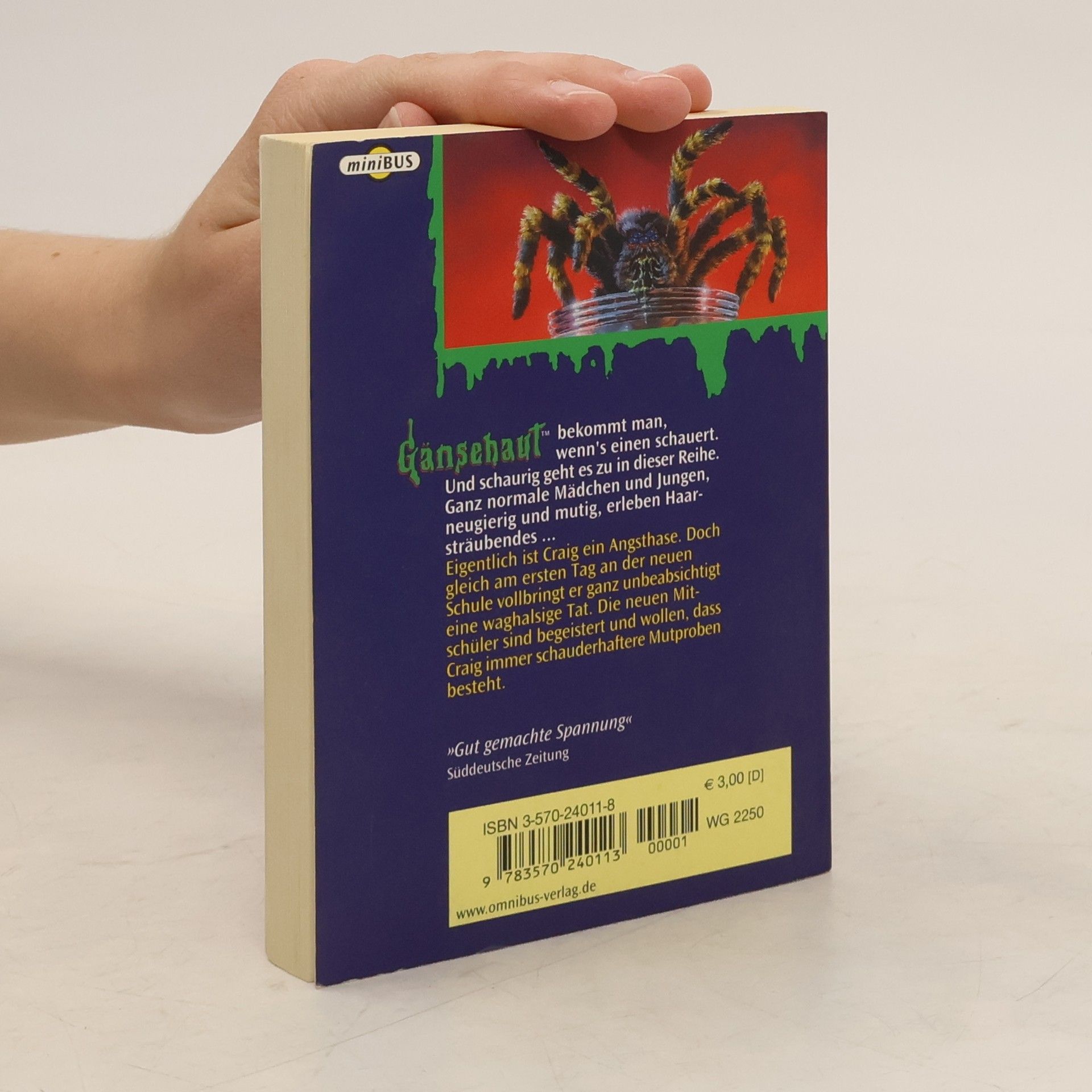 R. L. Stine Gänsehaut: Spürst du die Angst?