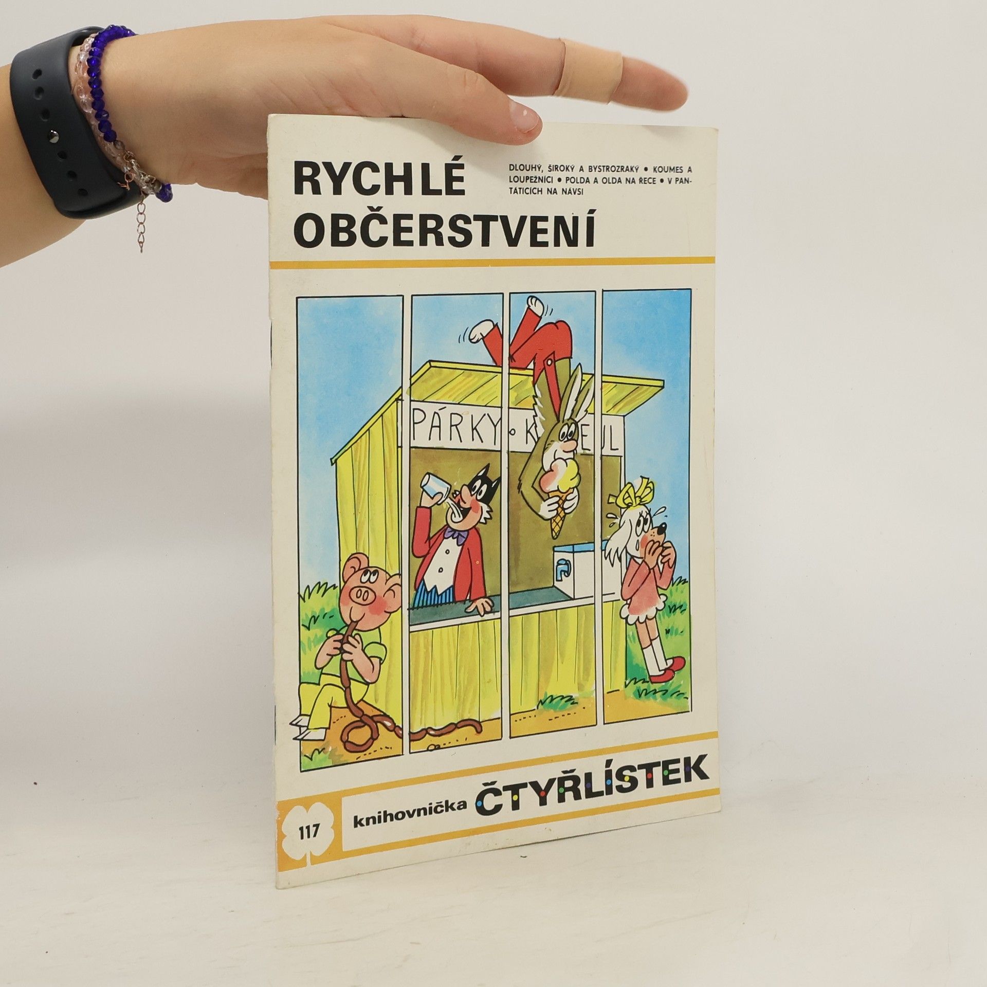 Jaroslav Němeček Čtyřlístek 117. Rychlé občerstvení