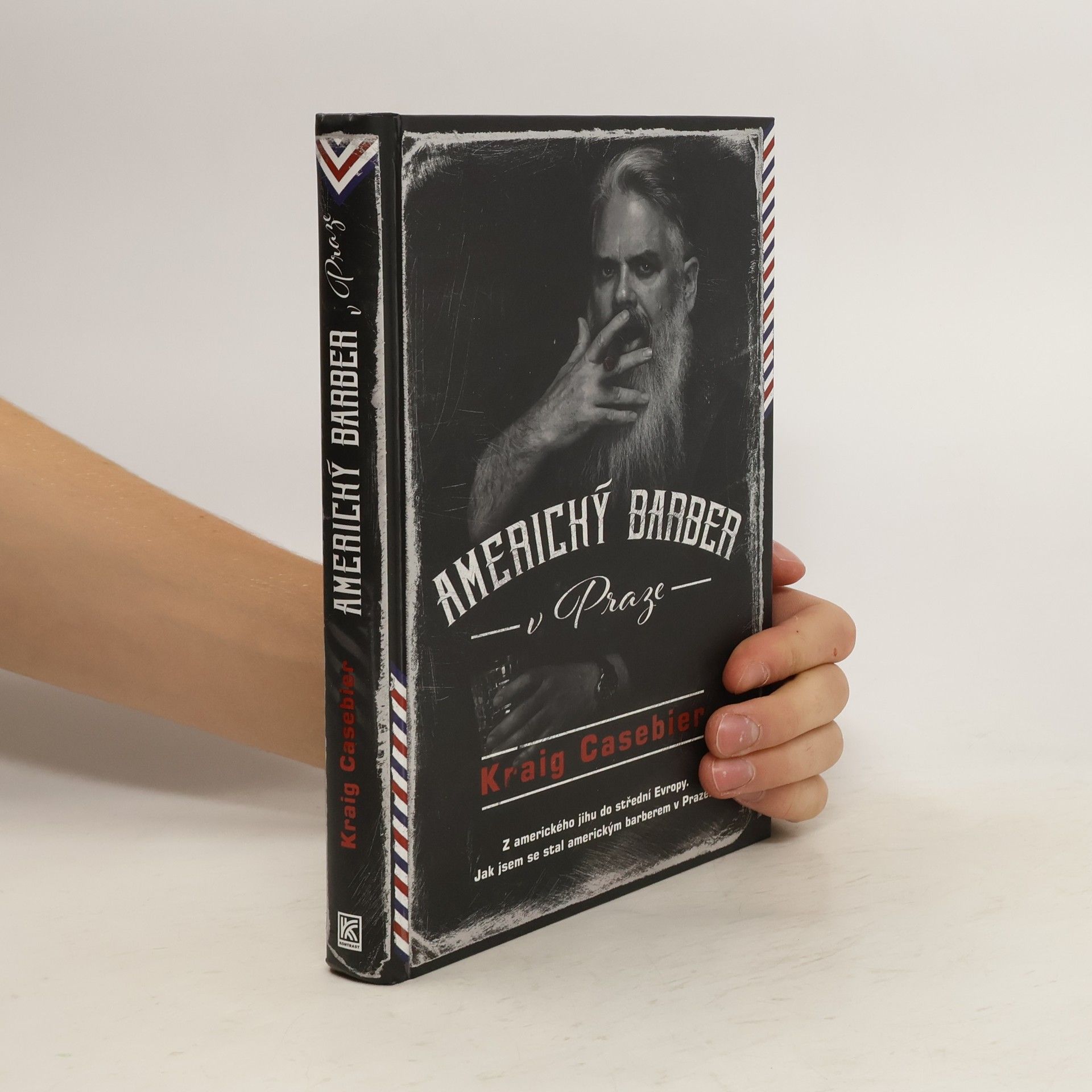 Kraig Casebier Americký barber v Praze