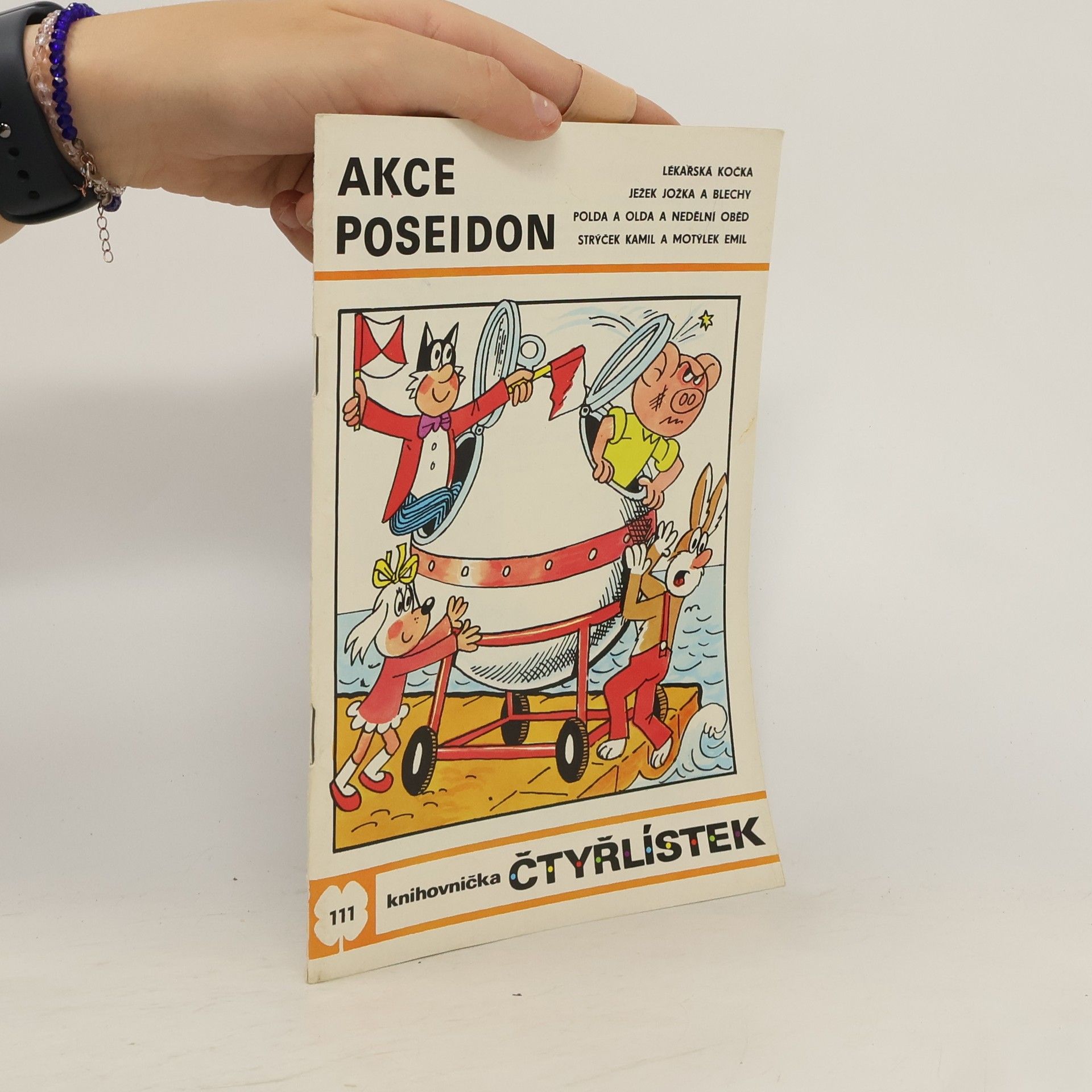 Jaroslav Němeček Čtyřlístek 111. Akce Poseidon
