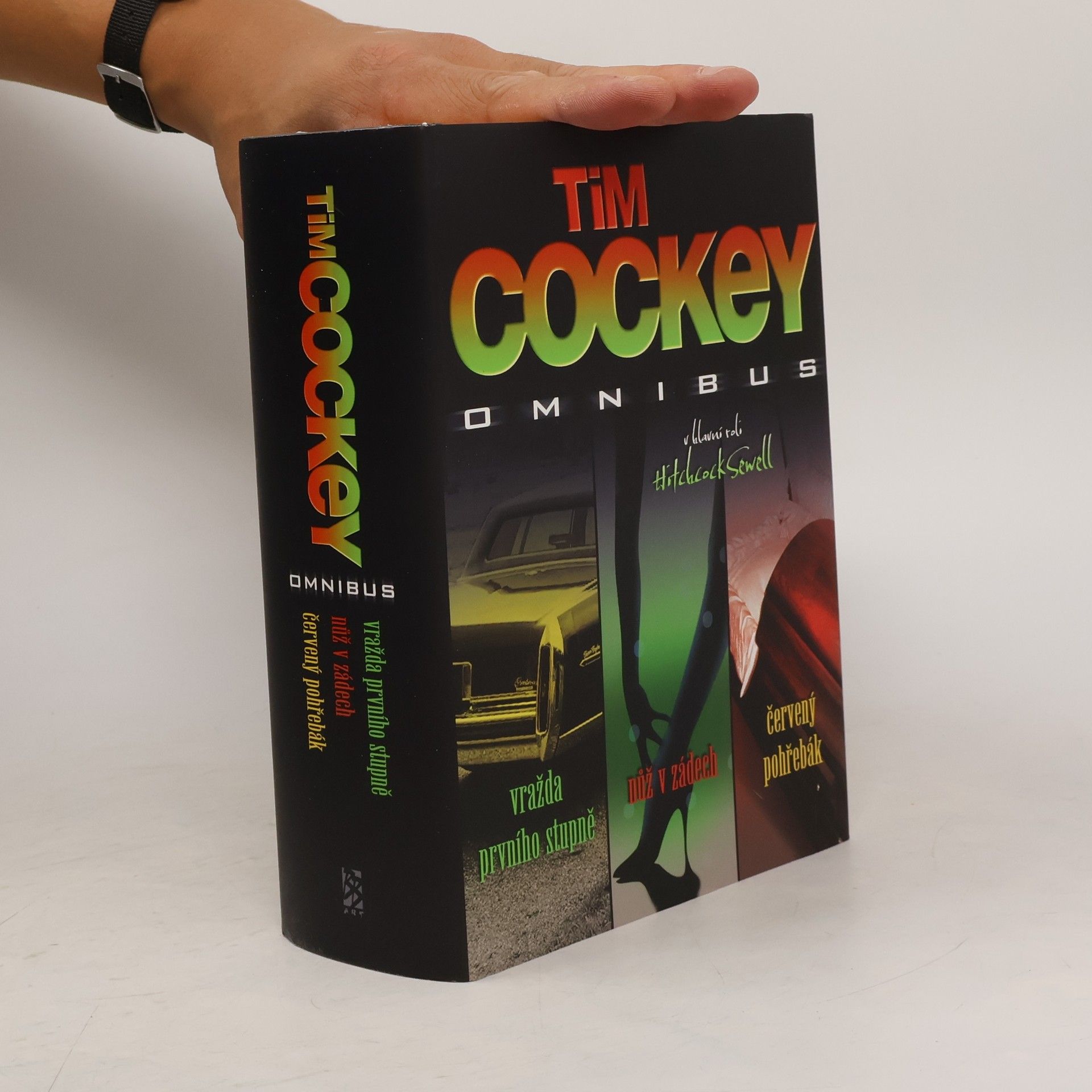 Tim Cockey Vražda prvního stupně. Nůž v zádech. Červený pohřebák. (1 svazek)