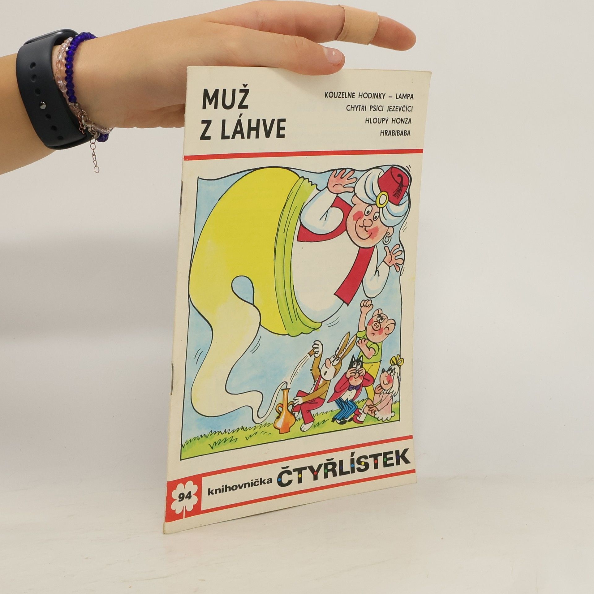 Kolektiv autorů Čtyřlístek 94. Muž z láhve