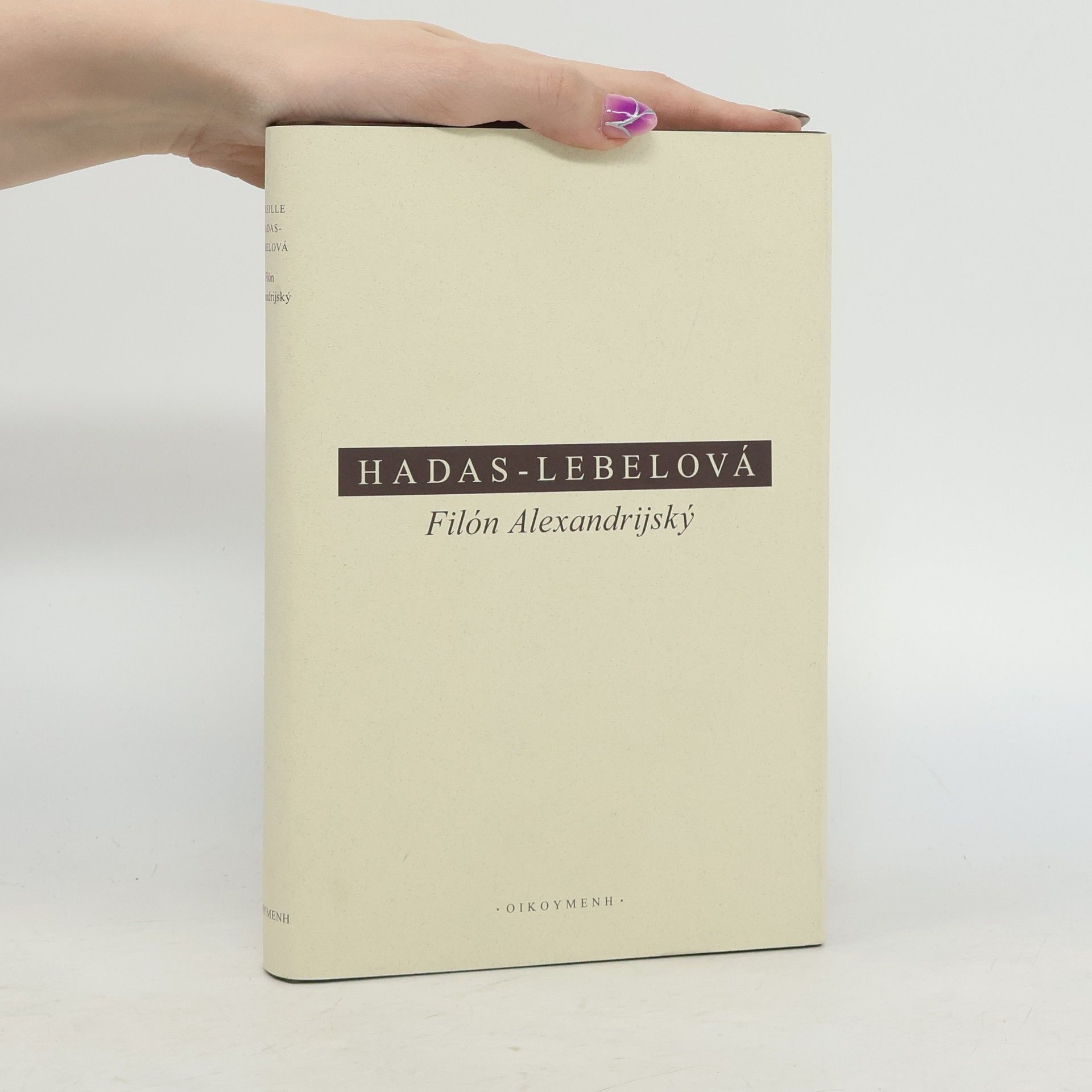 Mireille Hadas Lebel Filón Alexandrijský