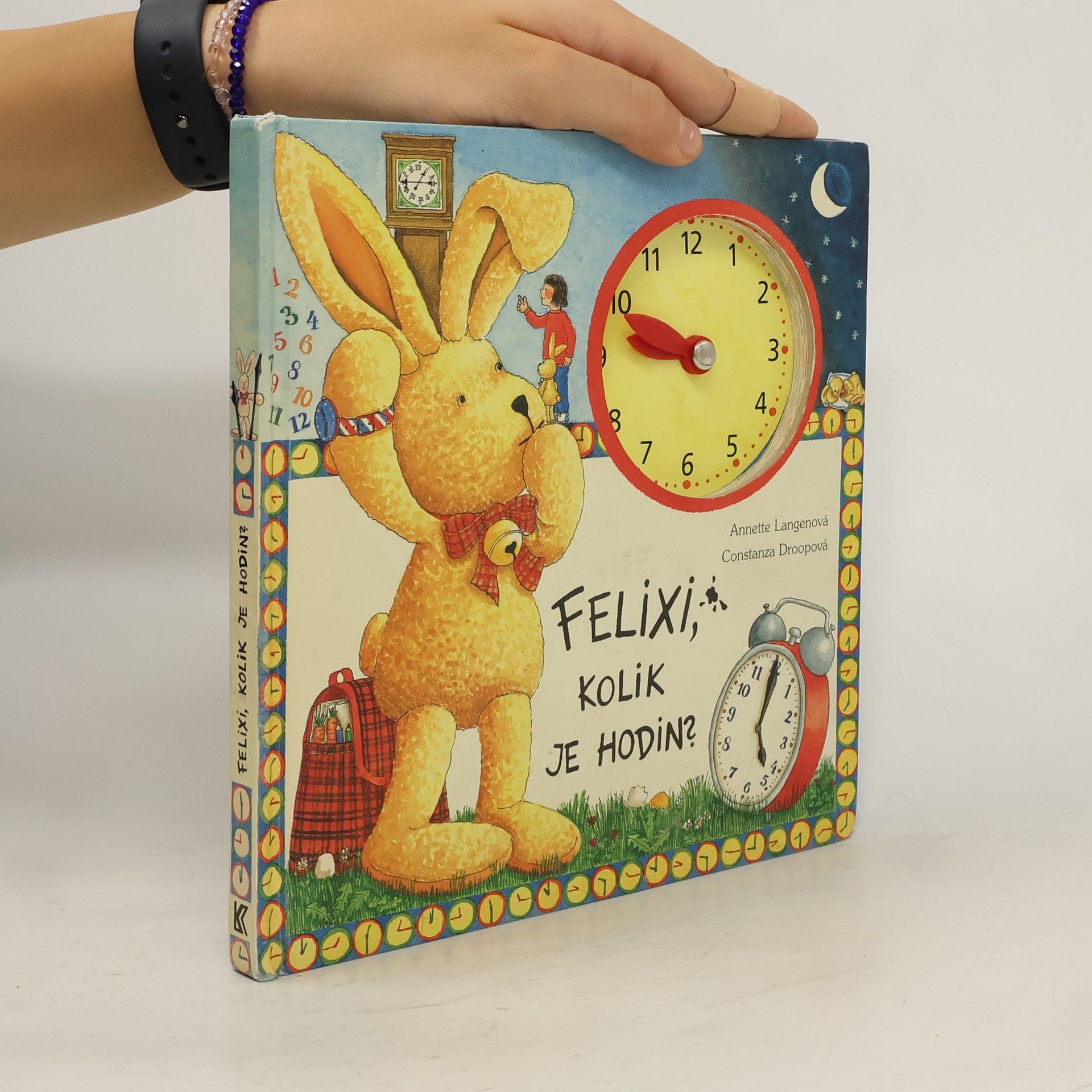 Felixi, kolik je hodin? (knížka s hodinami s pohyblivými ručičkami)
