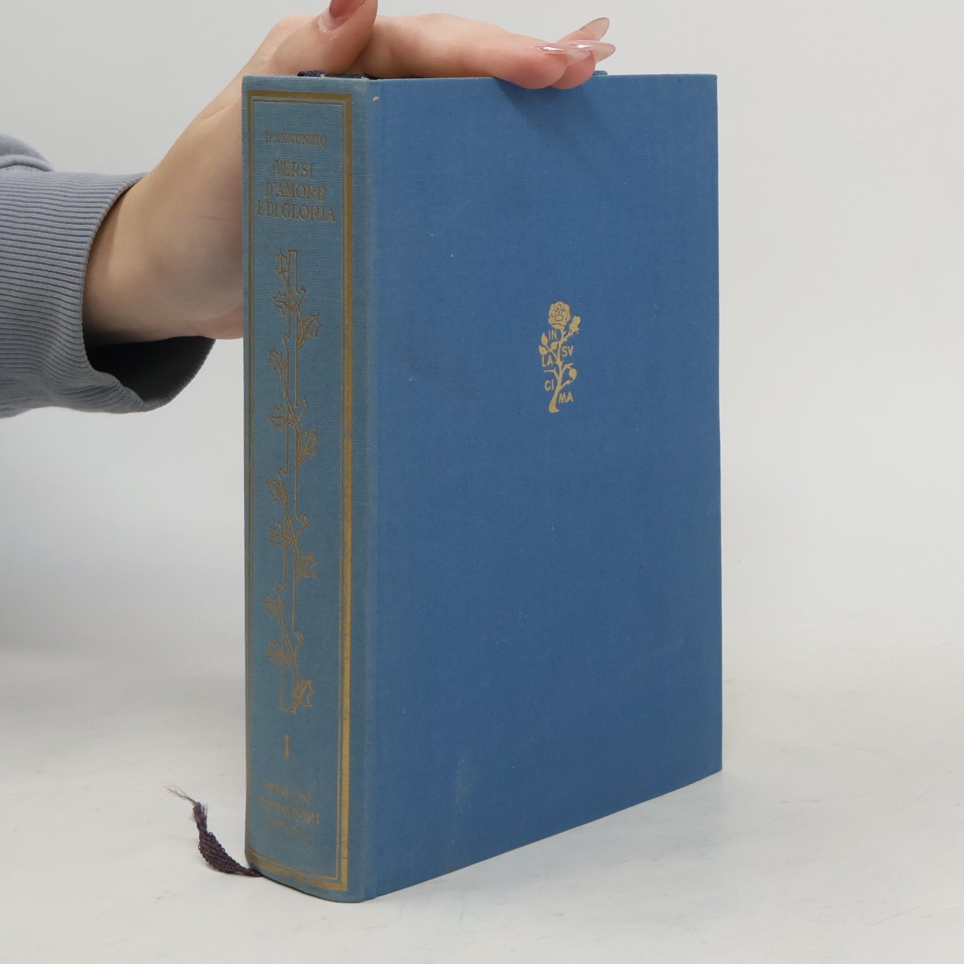 Gabrielle D. Annunzio Versi d'amore e di gloria 1