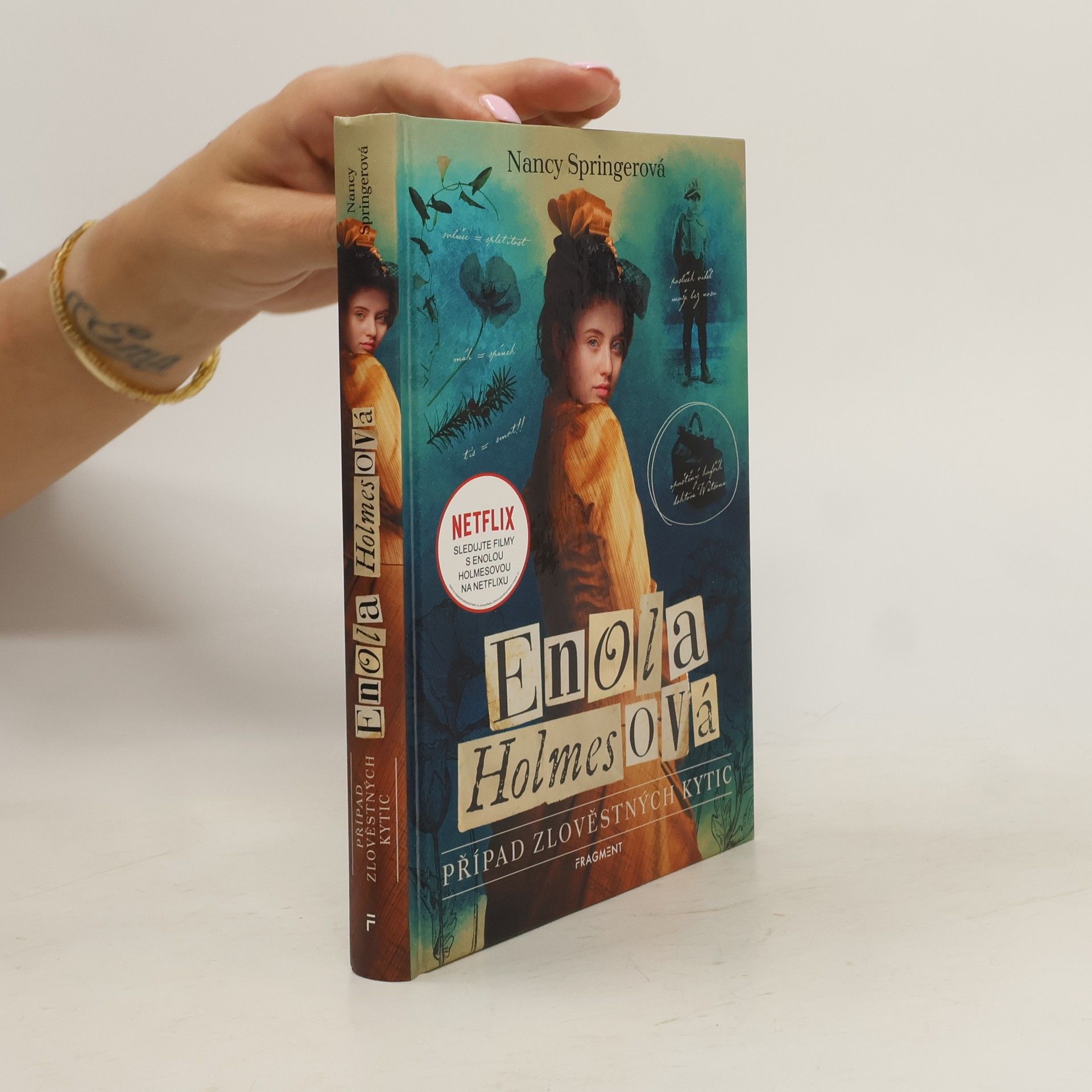 Nancy Springer Případ zlověstných kytic : Enola Holmesová