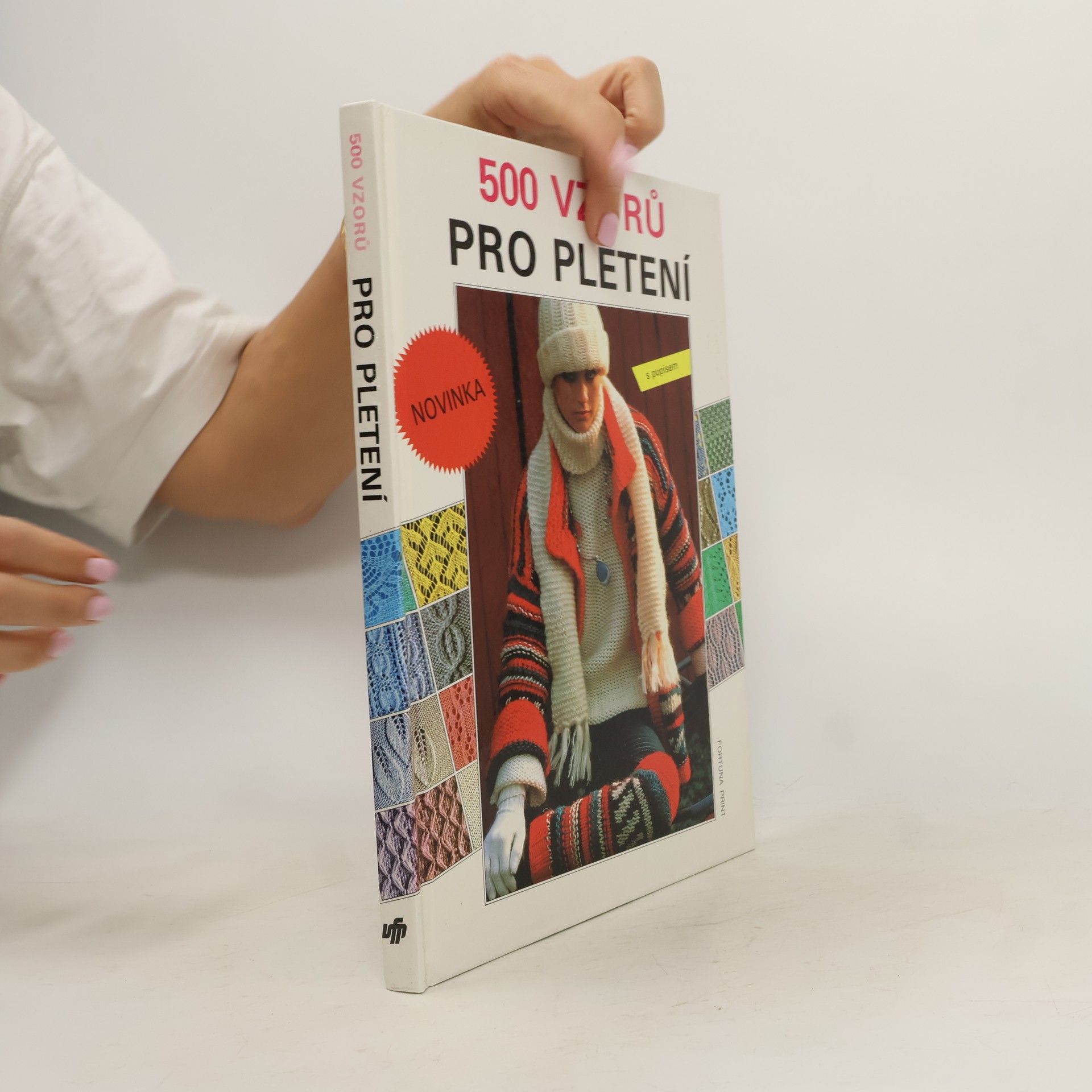 Božena Hrabětová 500 vzorů pro pletení. Pět set vzorů pro pletení.