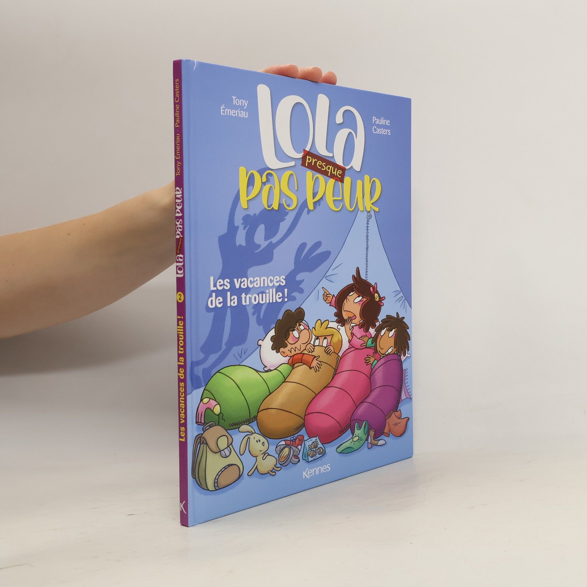 Tony Emeriau Lola presque pas peur 2. Les vacances de la trouille!