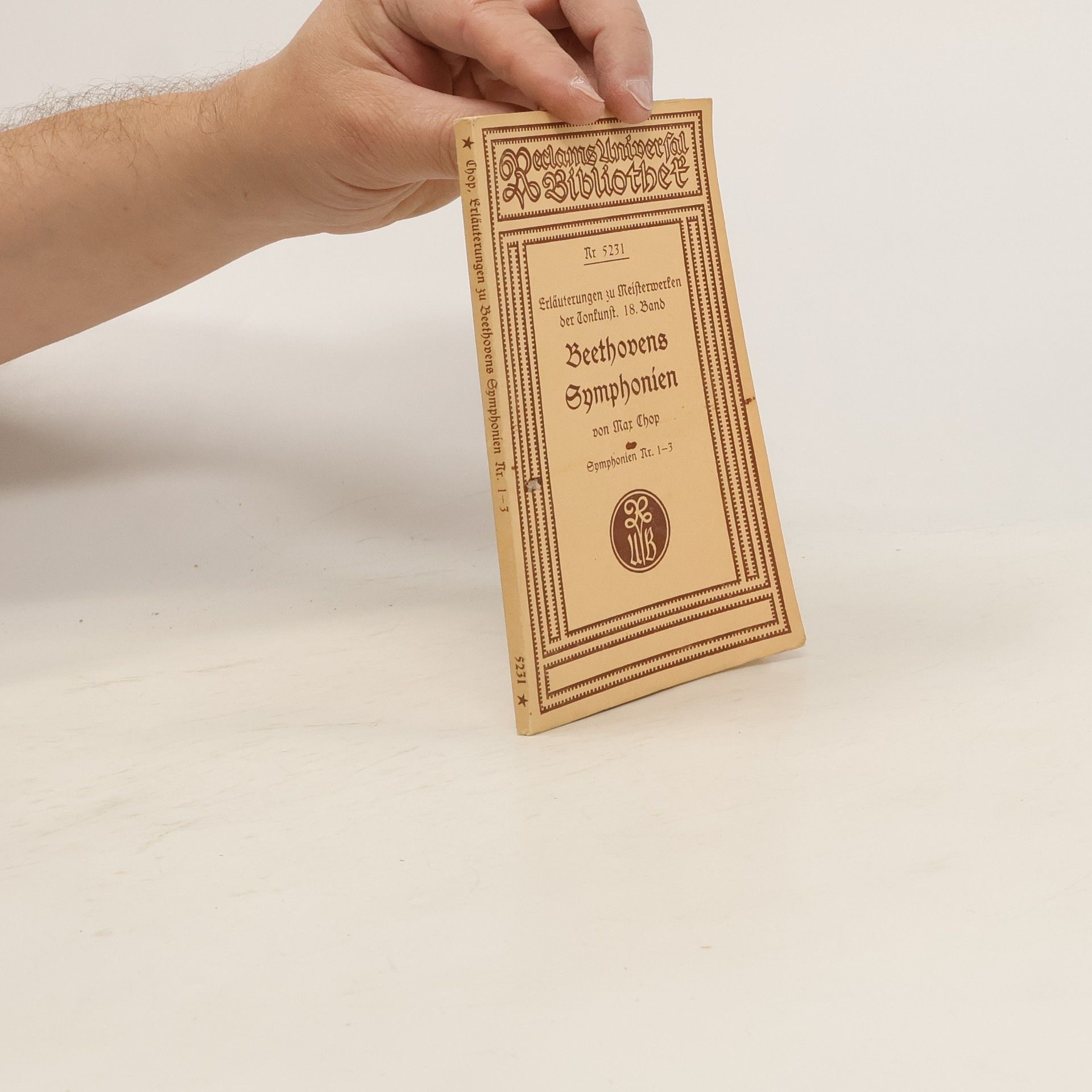 Max Chop Beethovens Symphonien