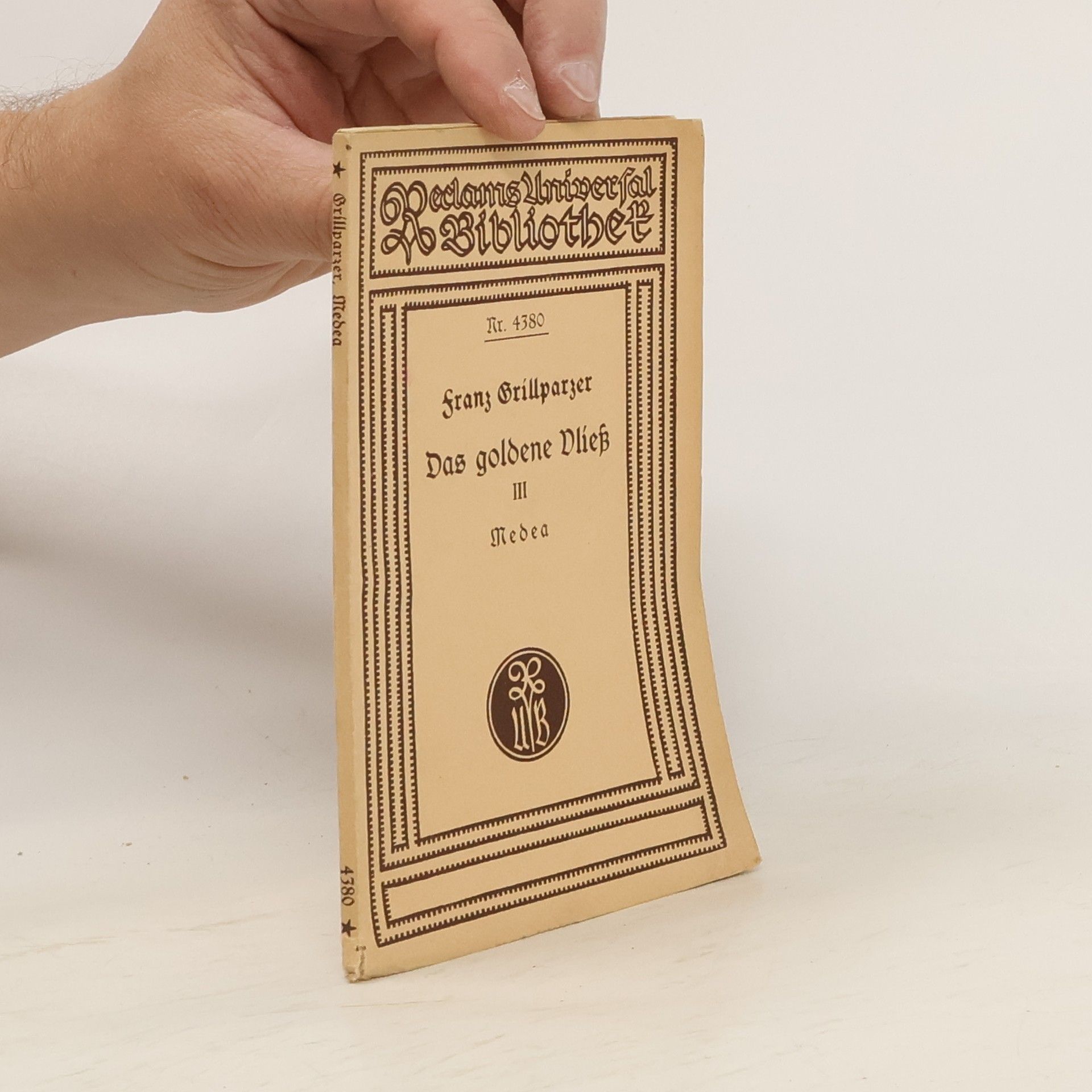 Franz Grillparzer Das Goldene Vlies III.