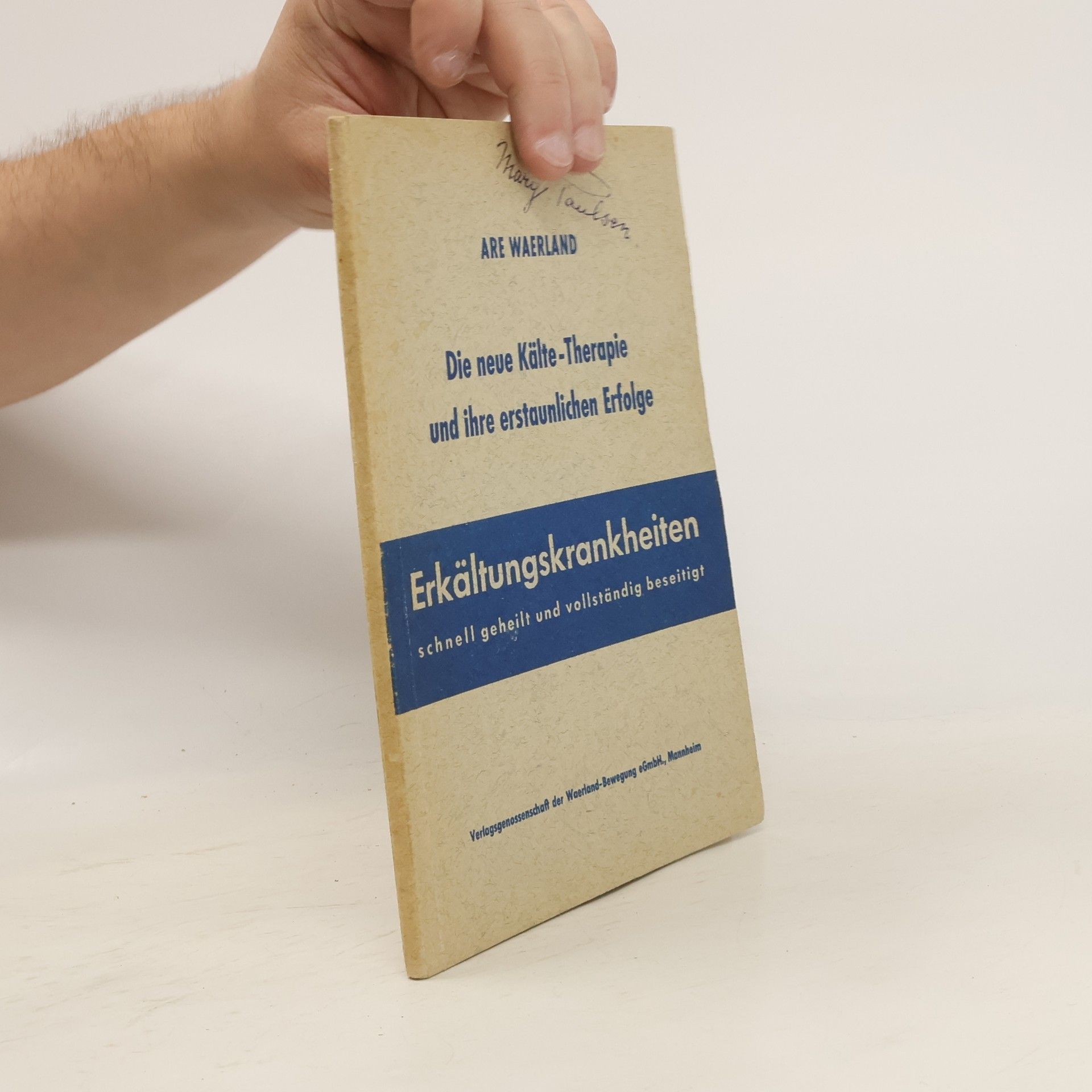 Die neue Kälte-Therapie und ihre erstaunlichen Erfolge