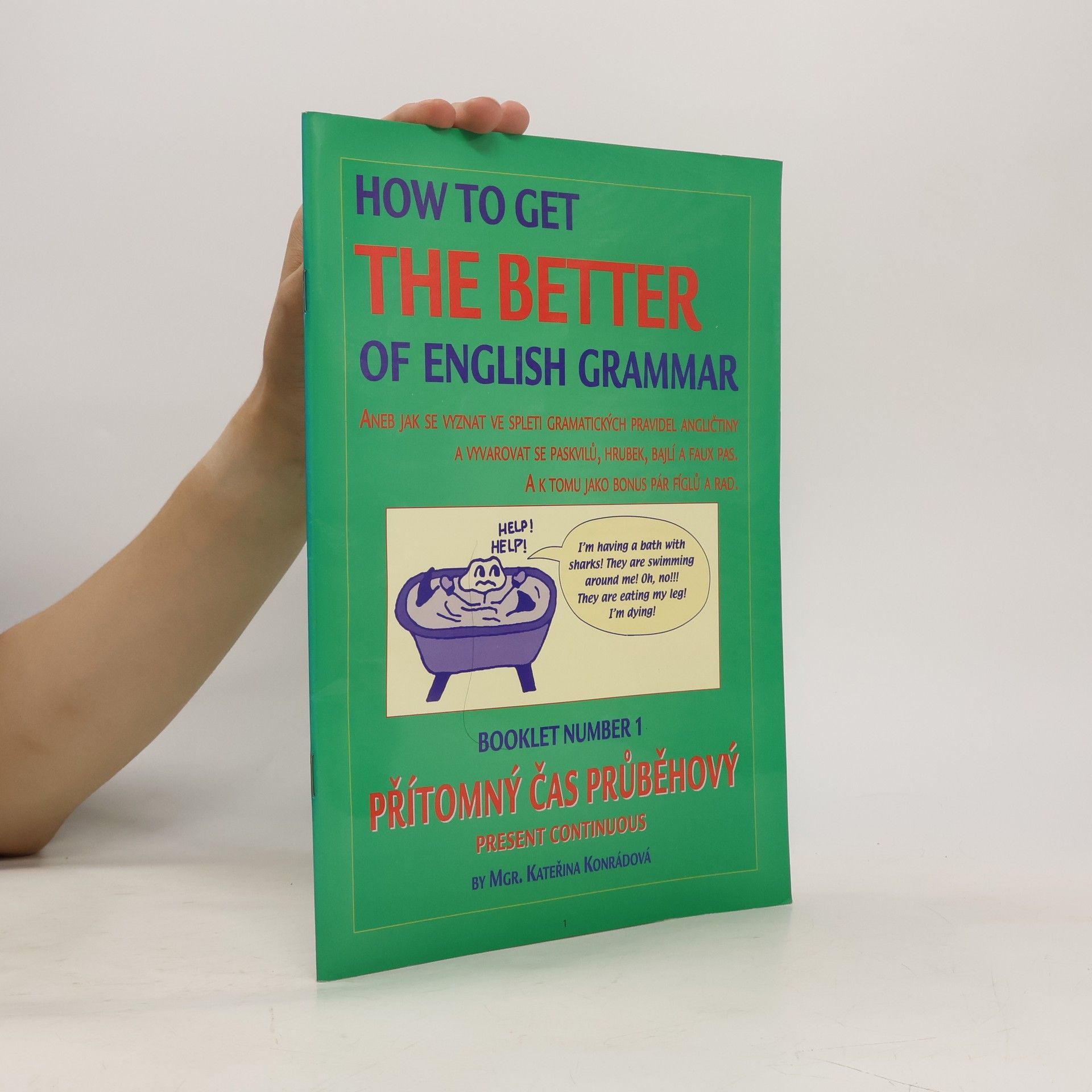 How to get the better of English grammar aneb Jak se vyznat ve spleti gramatických pravidel angličtiny a vyvarovat se paskvilů, hrubek, bajlí a faux pas : a k tomu jako bonus pár fíglů a rad. Booklet number 1. Přítomný čas průběhový