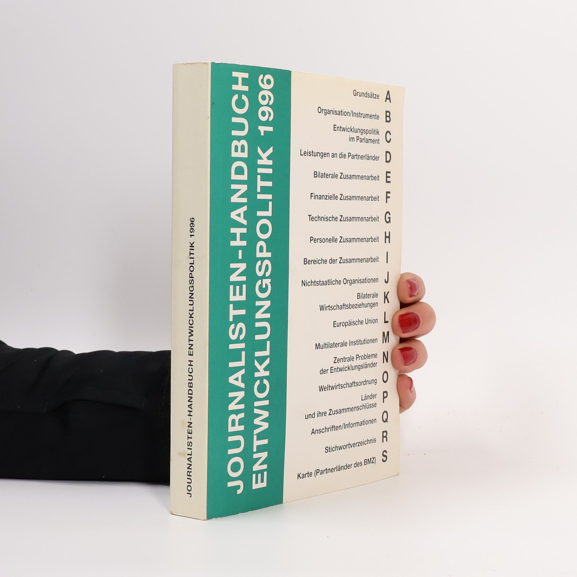 Autores varios Journalisten-Handbuch entwicklungspolitik 1996