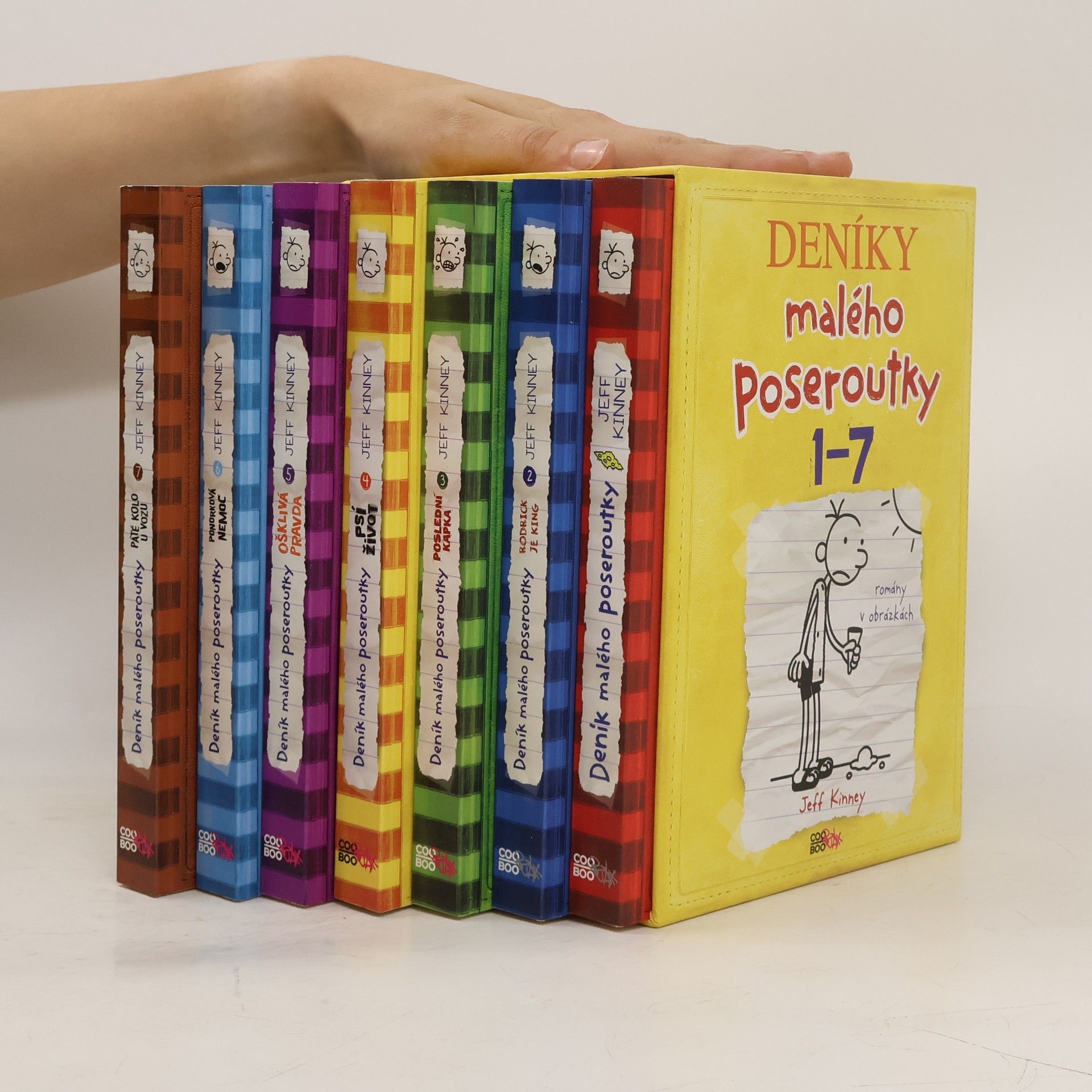 Veronika Volhejnová Deník malého poseroutky 1-7 (box)