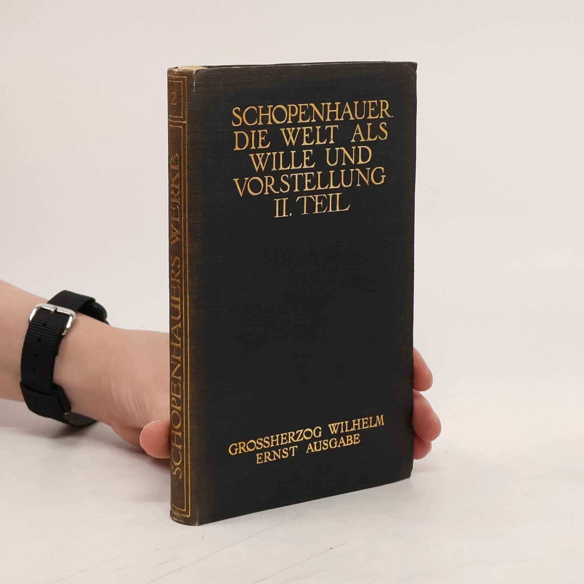 Arthur Schopenhauer Die Welt als Wille und Vorstellung. II Band