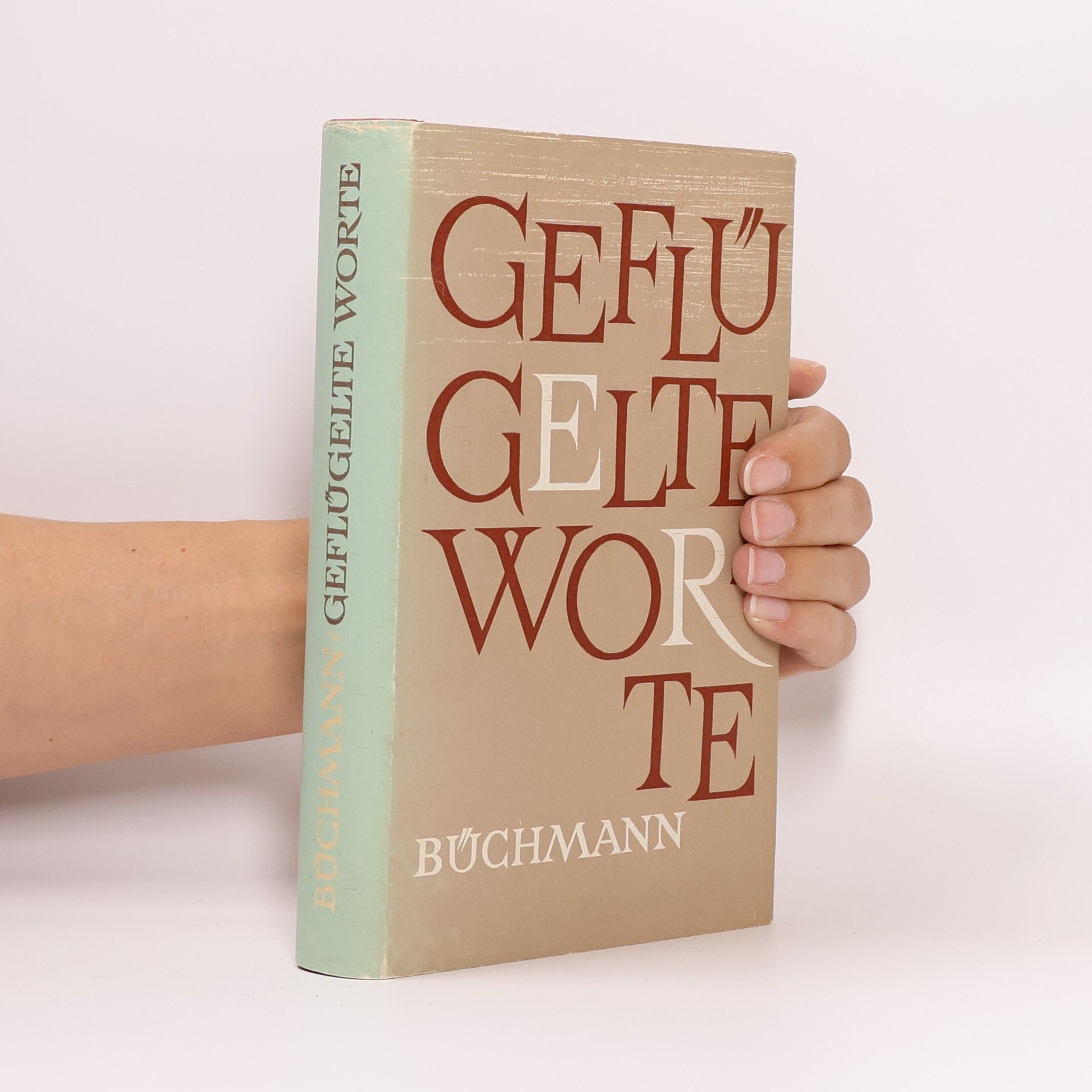 BUCHMANN Geflü Gelte Worte