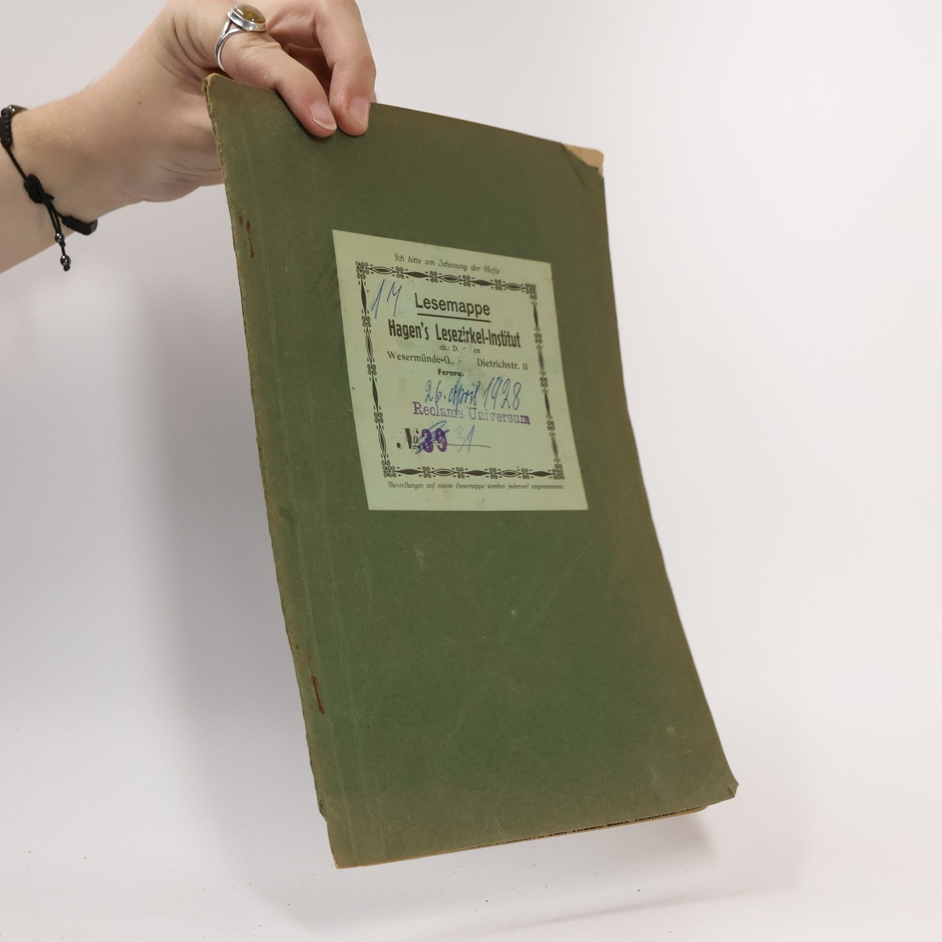 Autorenkollektiv Lesemappe Hagen´s Lesezirkel-Institut