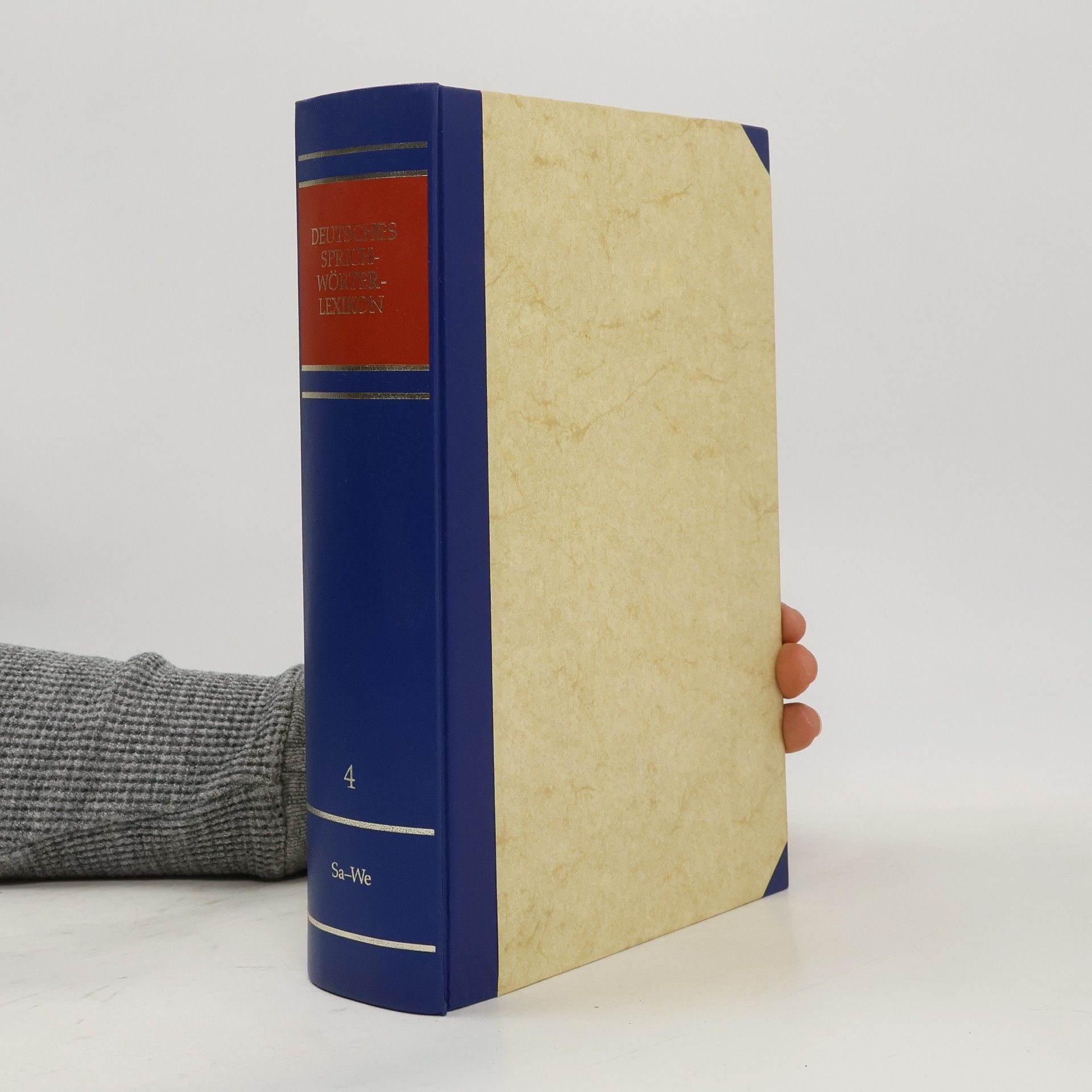 AA.VV. Deutsches Sprichwörter-Lexikon. Band 4