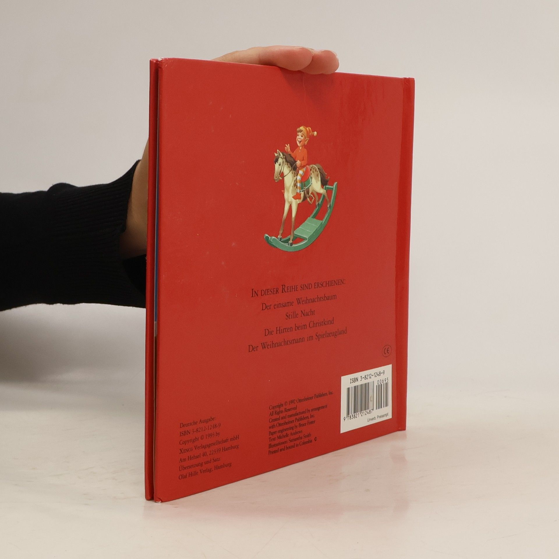 Autores varios Pop-Up-Weihnachtsbücher, Serie 3. Stille Nacht - Heilige Nacht. Der einsame Weihnachtsbaum. Die Hirten beim Christkind. Der Weihnachtsmann im Spielzeugland