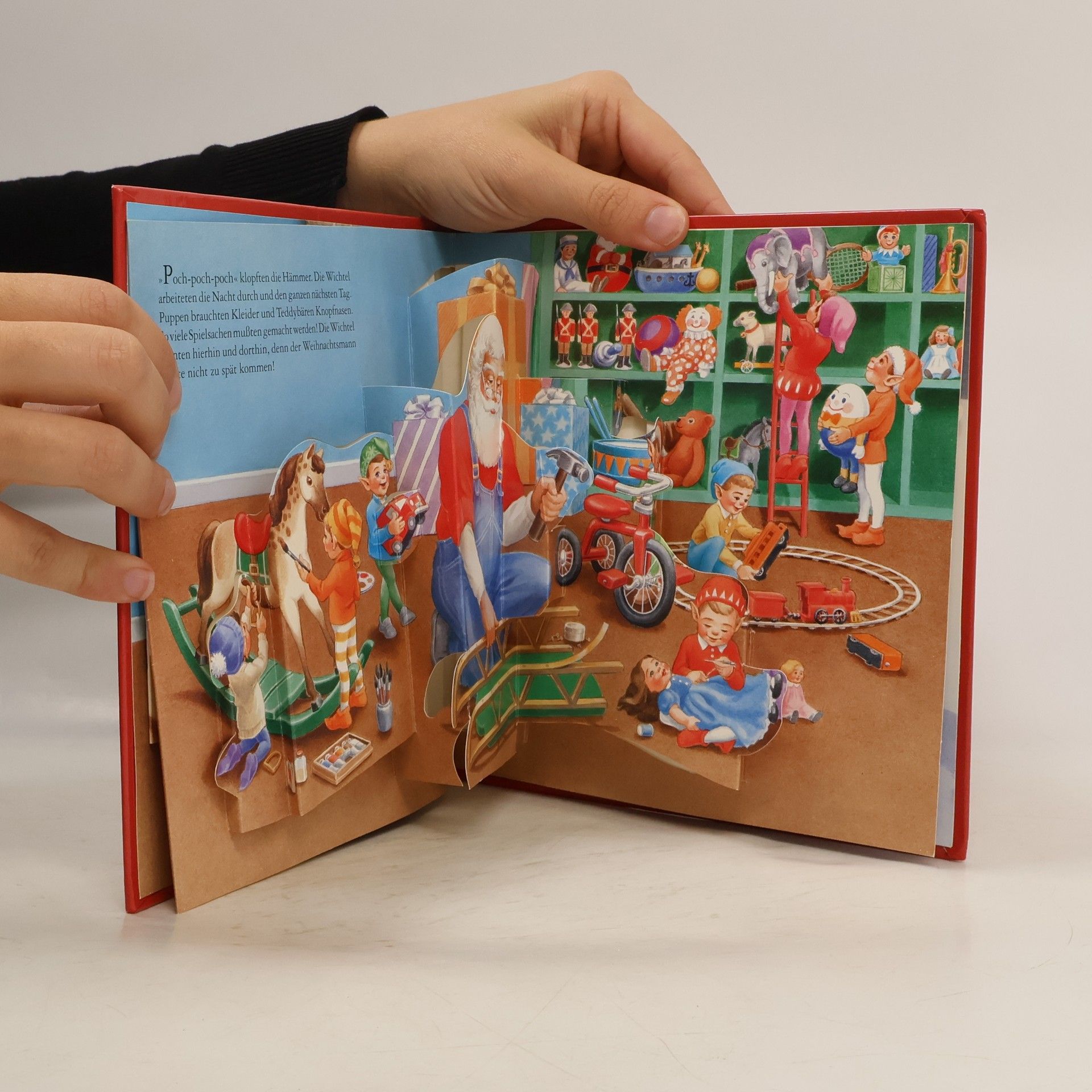 Autores varios Pop-Up-Weihnachtsbücher, Serie 3. Stille Nacht - Heilige Nacht. Der einsame Weihnachtsbaum. Die Hirten beim Christkind. Der Weihnachtsmann im Spielzeugland