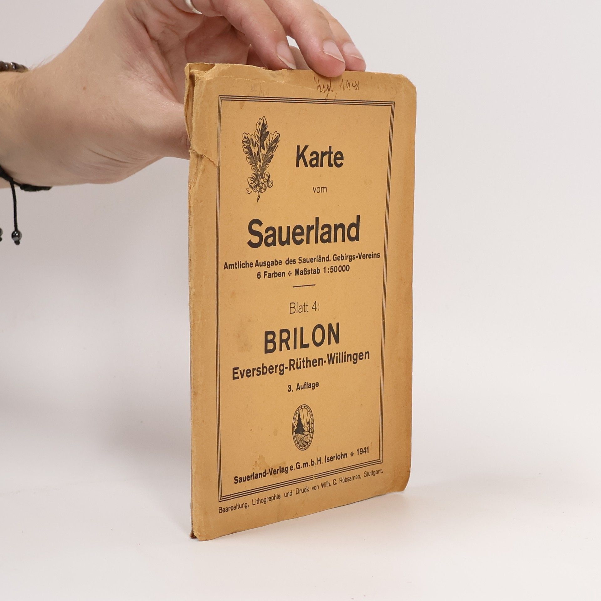 Autorenkollektiv Karte vom Sauerland 4. Brilon