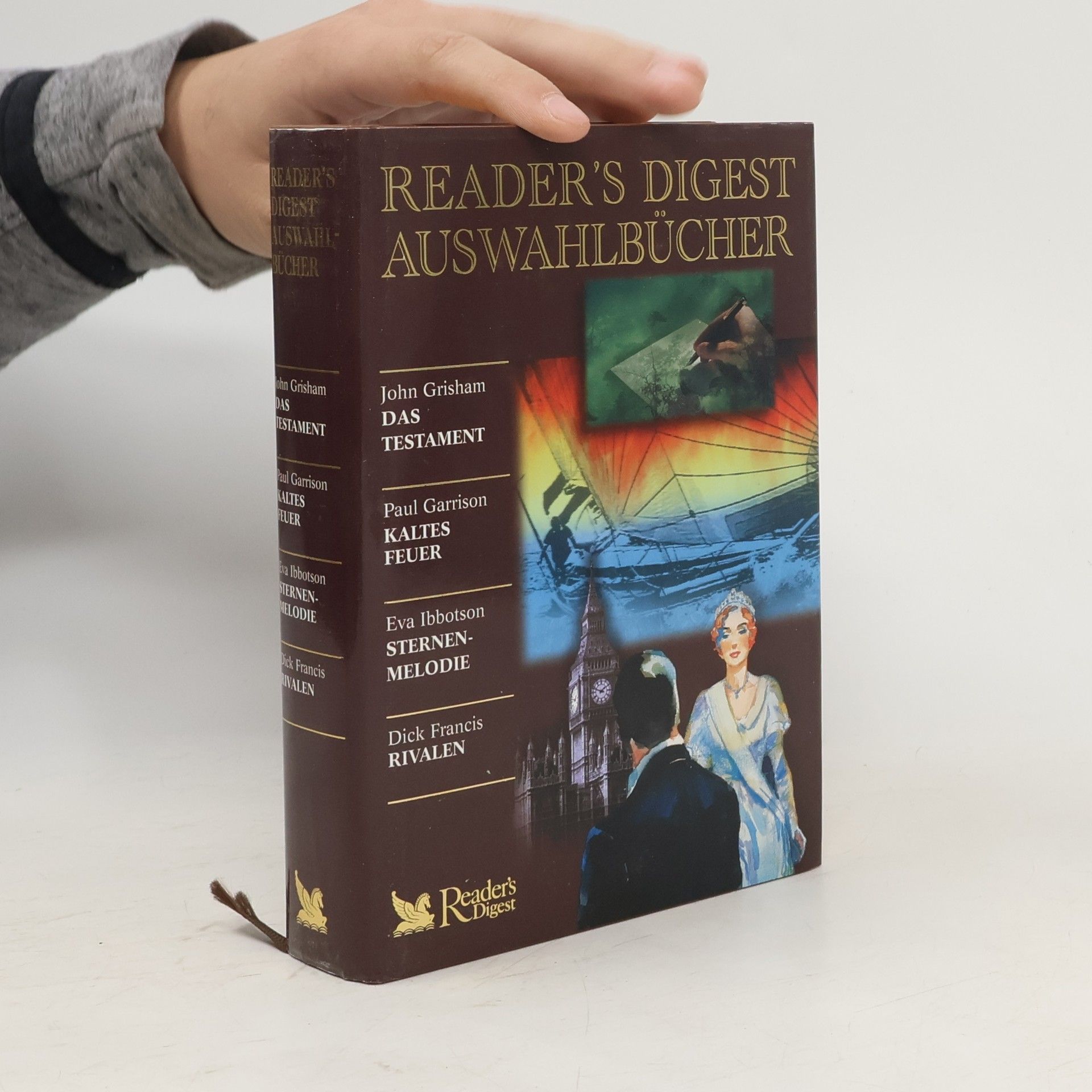 John Grisham Reader's Digest Auswahlbücher. Das Testament. Kaltes Feuer. Sternenmelodie. Rivalen