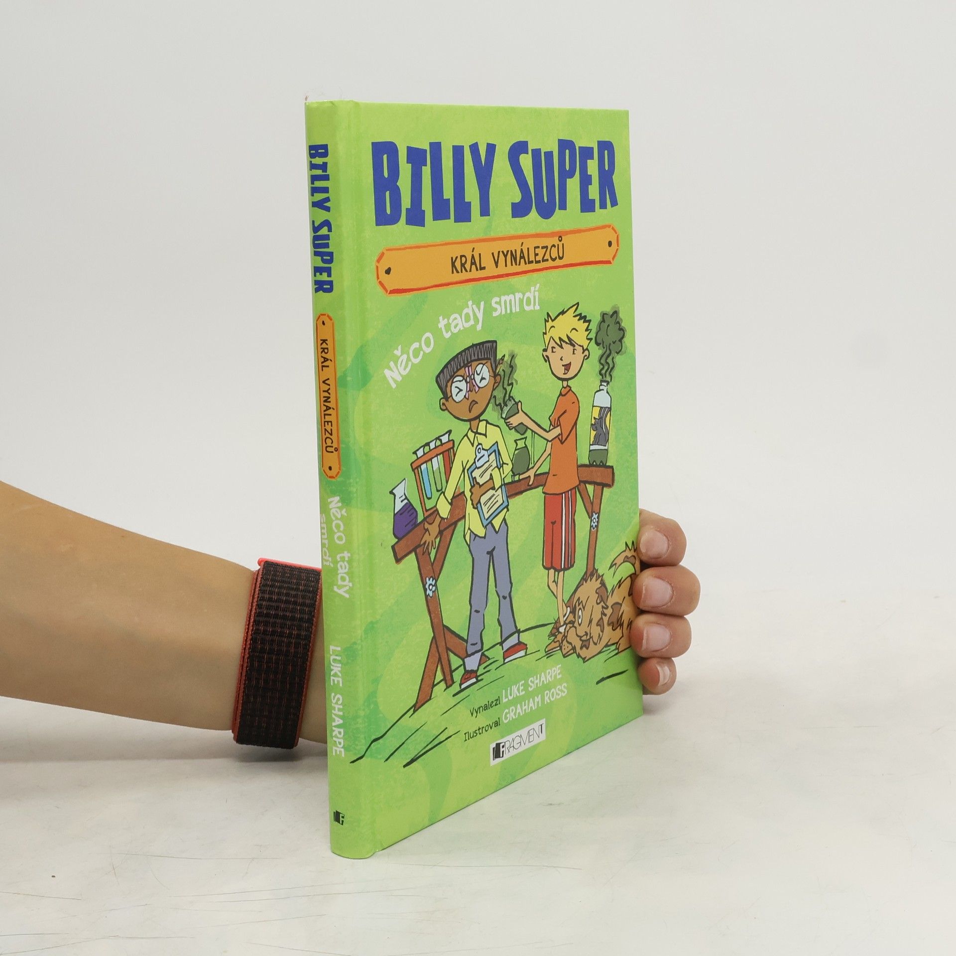 Luke Sharpe Billy Super - král vynálezců. Něco tady smrdí