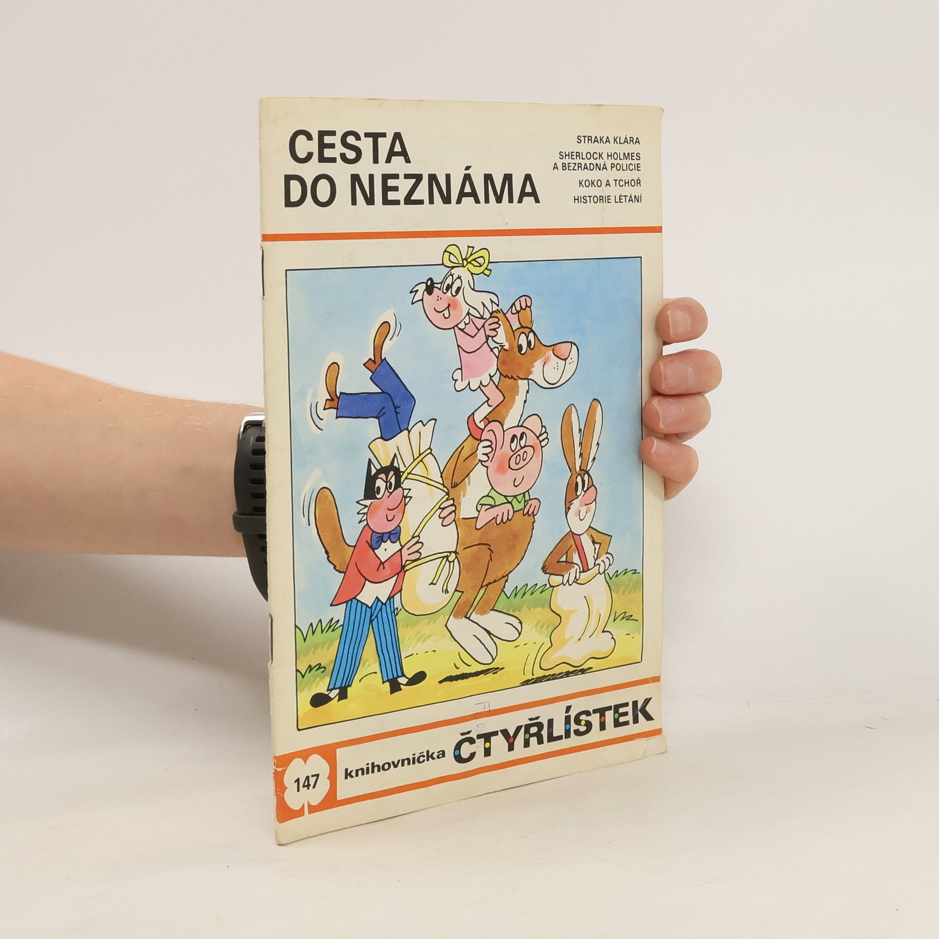 Jaroslav Němeček Čtyřlístek 147. Cesta do neznáma