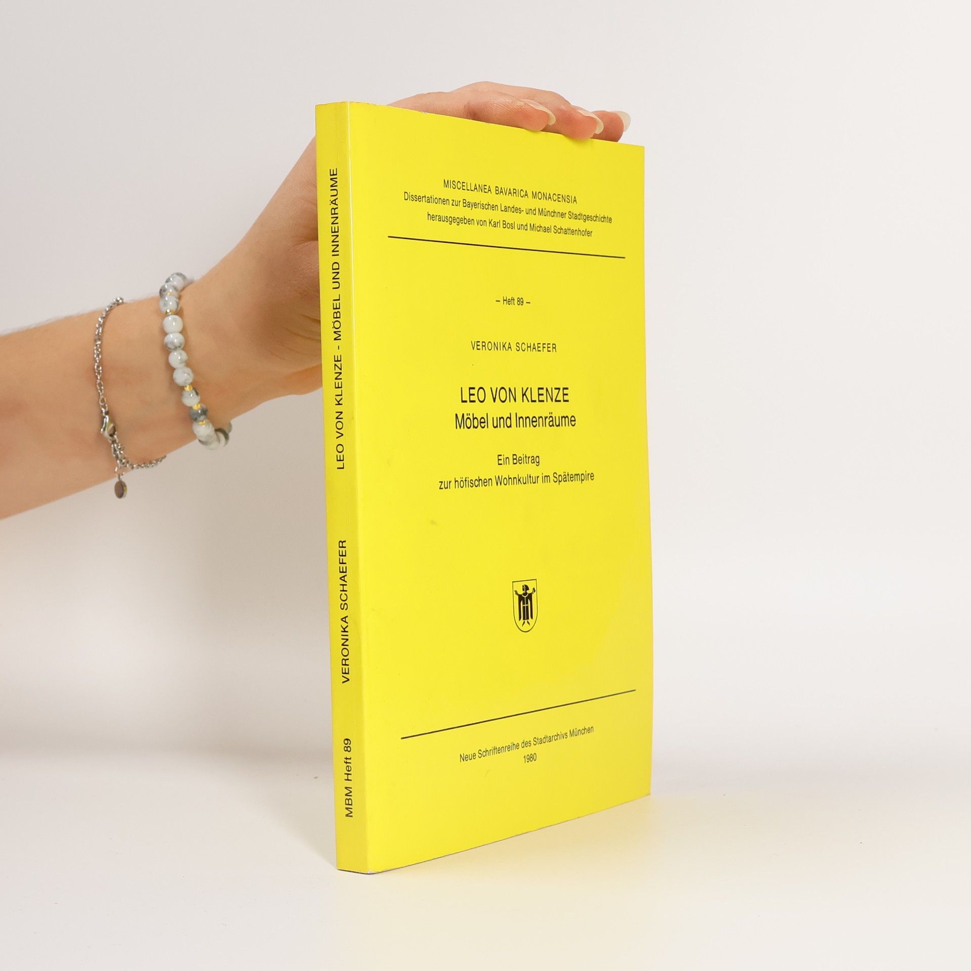 Veronika Schaefer Leo von Klenze, Möbel und Innenräume