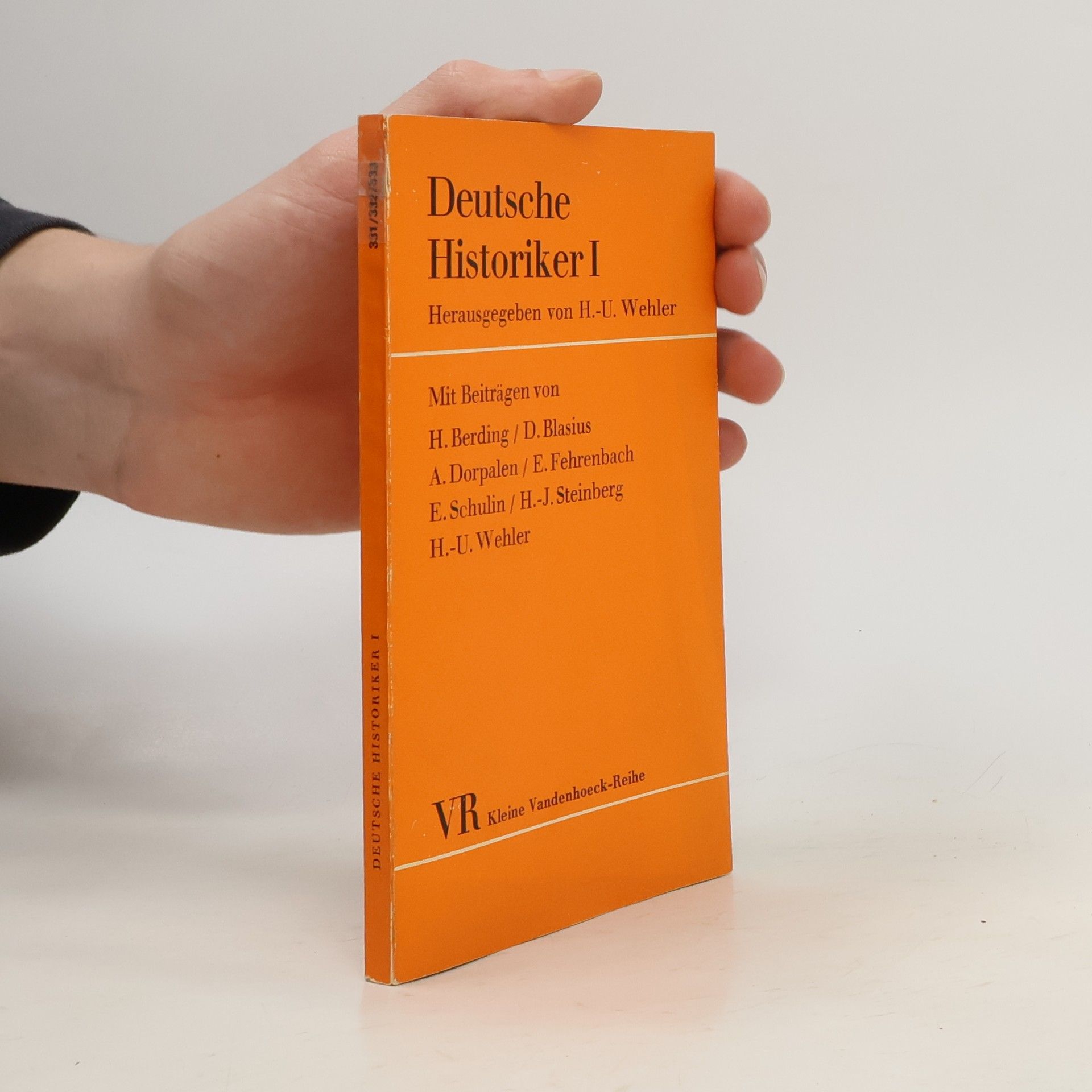 Collectif d'auteurs Deutsche Historiker I