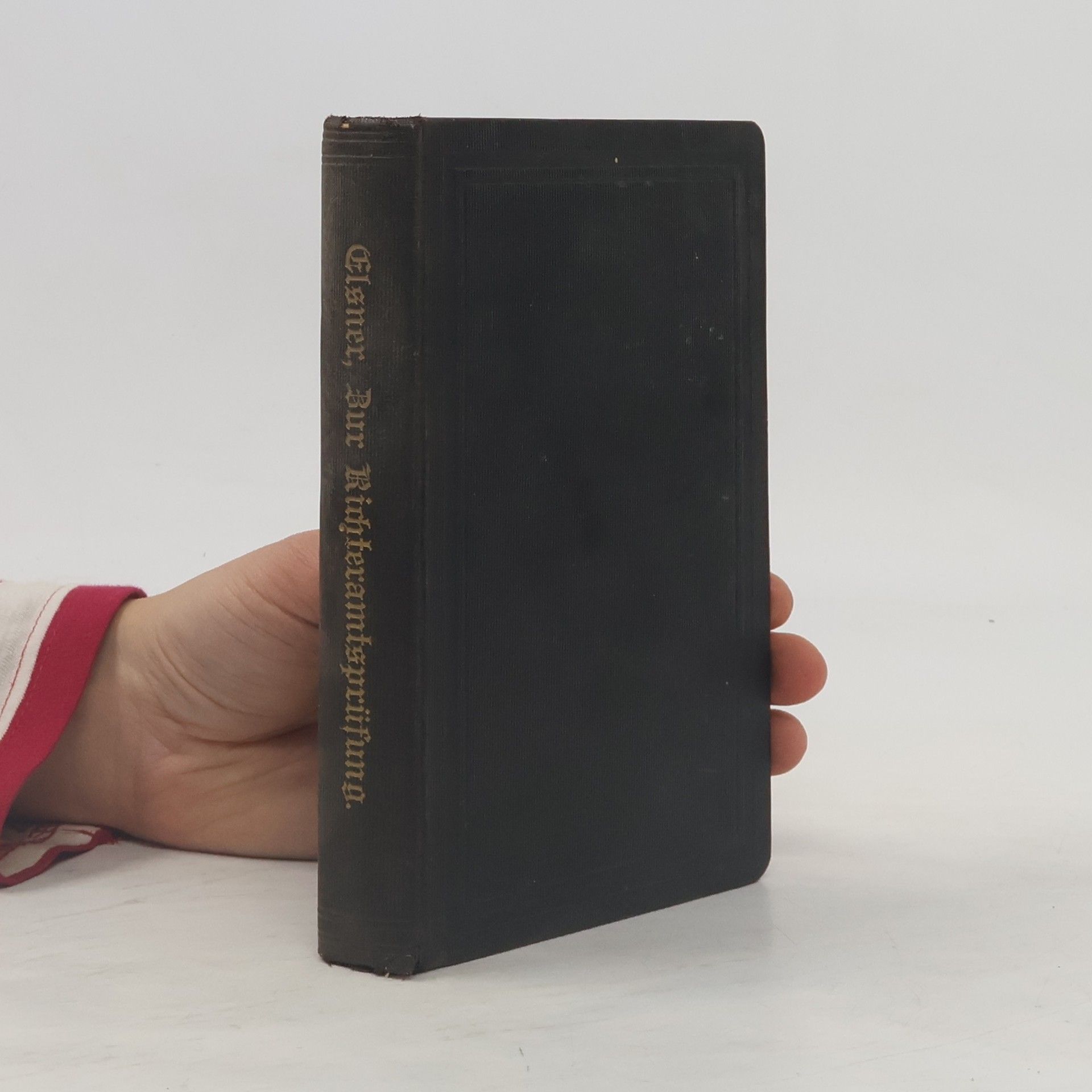 Leo Elsner Zur Richteramtsprüfung