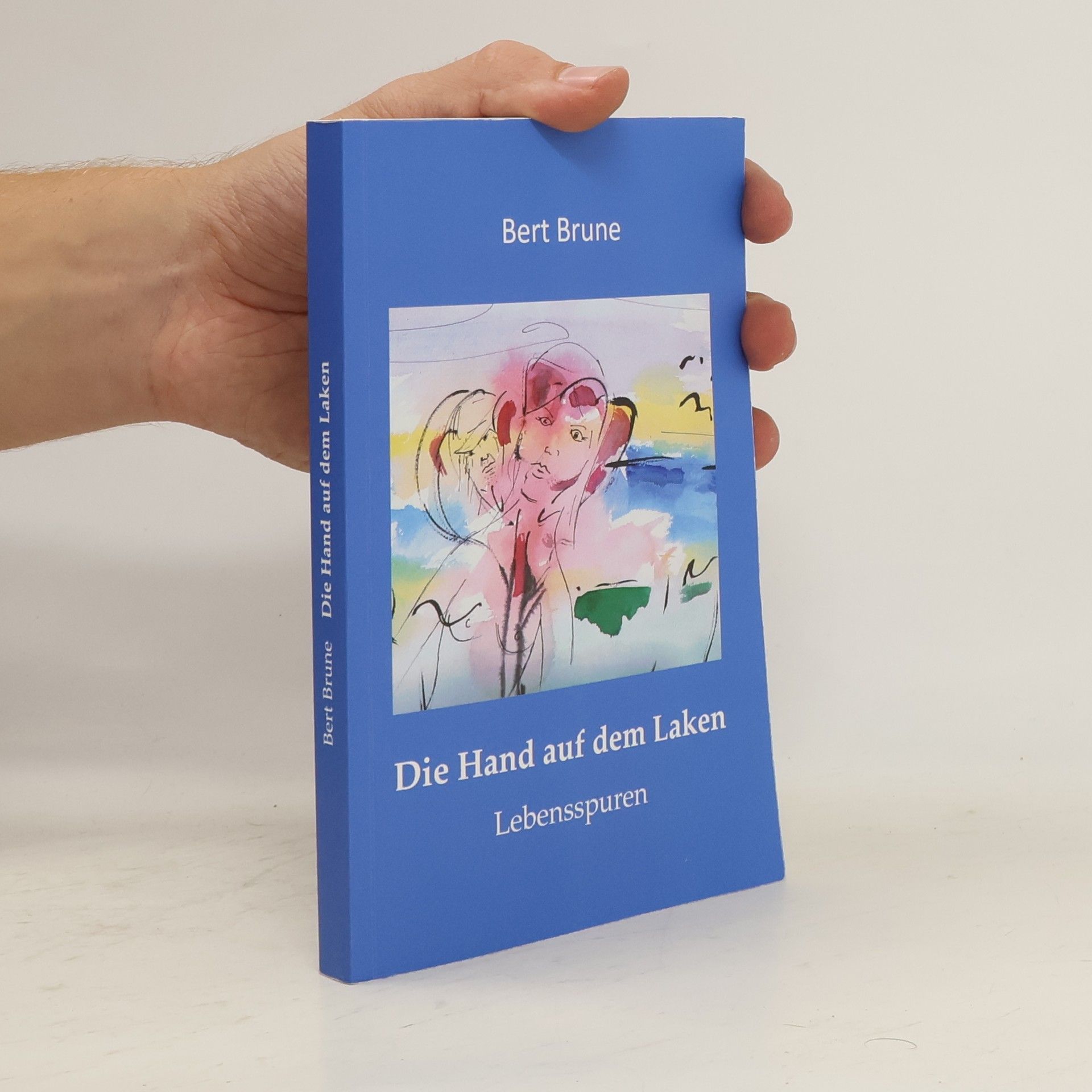 Die Hand auf dem Laken