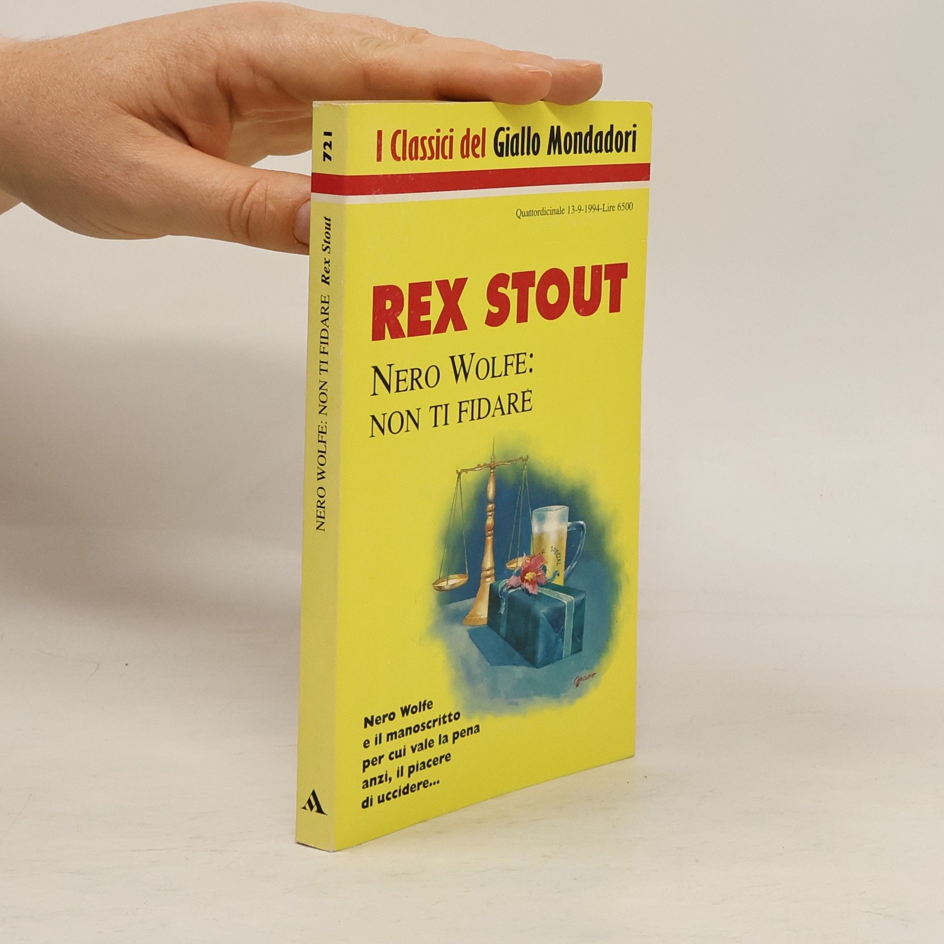 Nero Wolfe. Non ti fidare