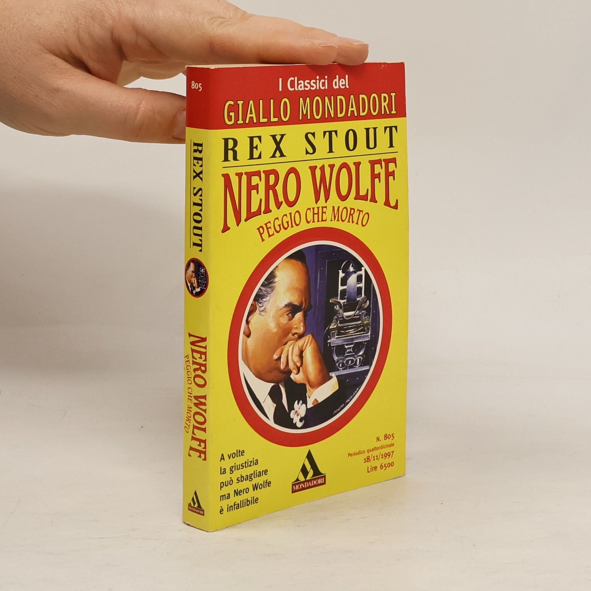 Rex Stout Nero Wolfe. La paga cara